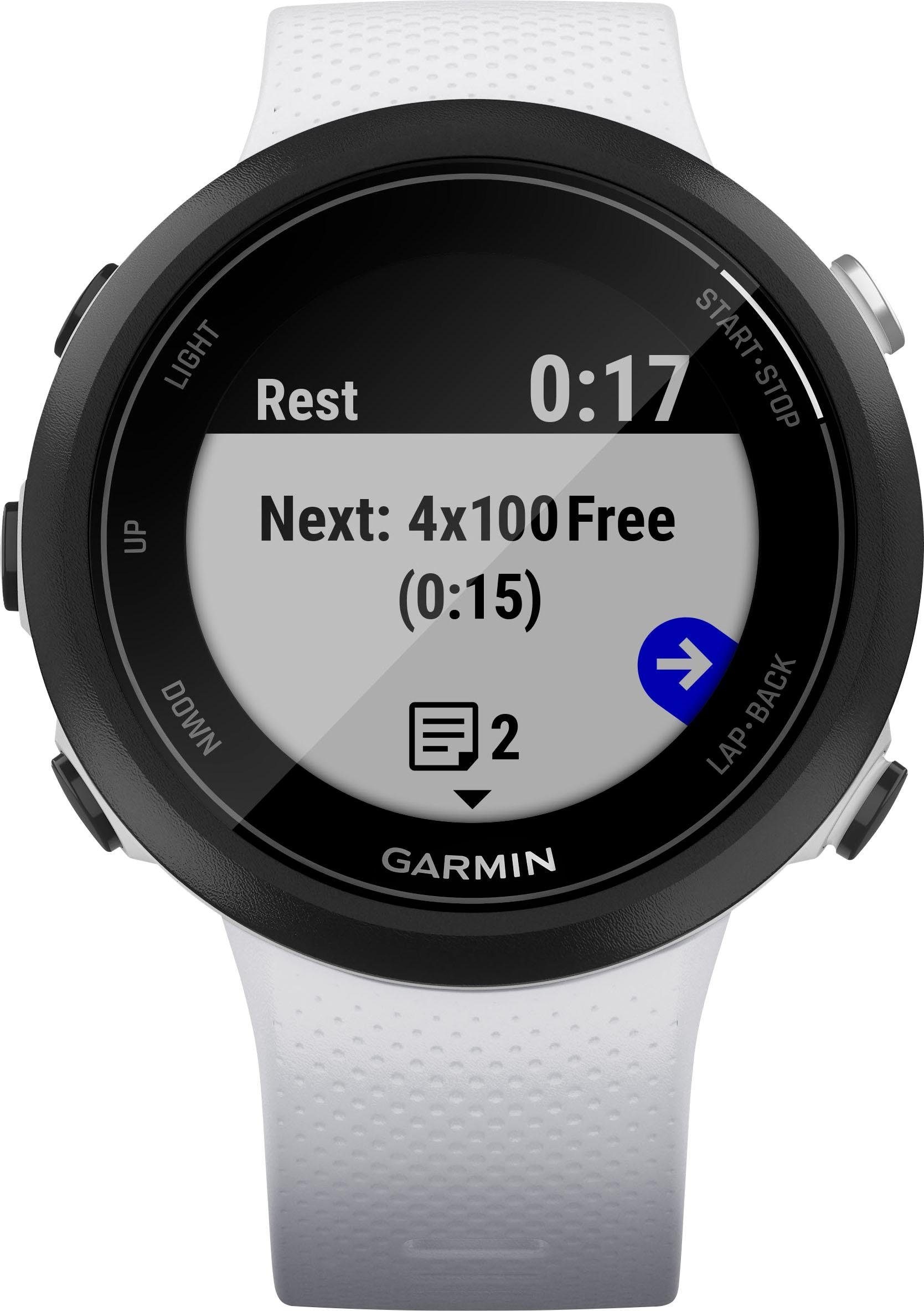 Garmin Smartwatch »Swim2 mit Silikon-Armband 20 mm« BAUR 