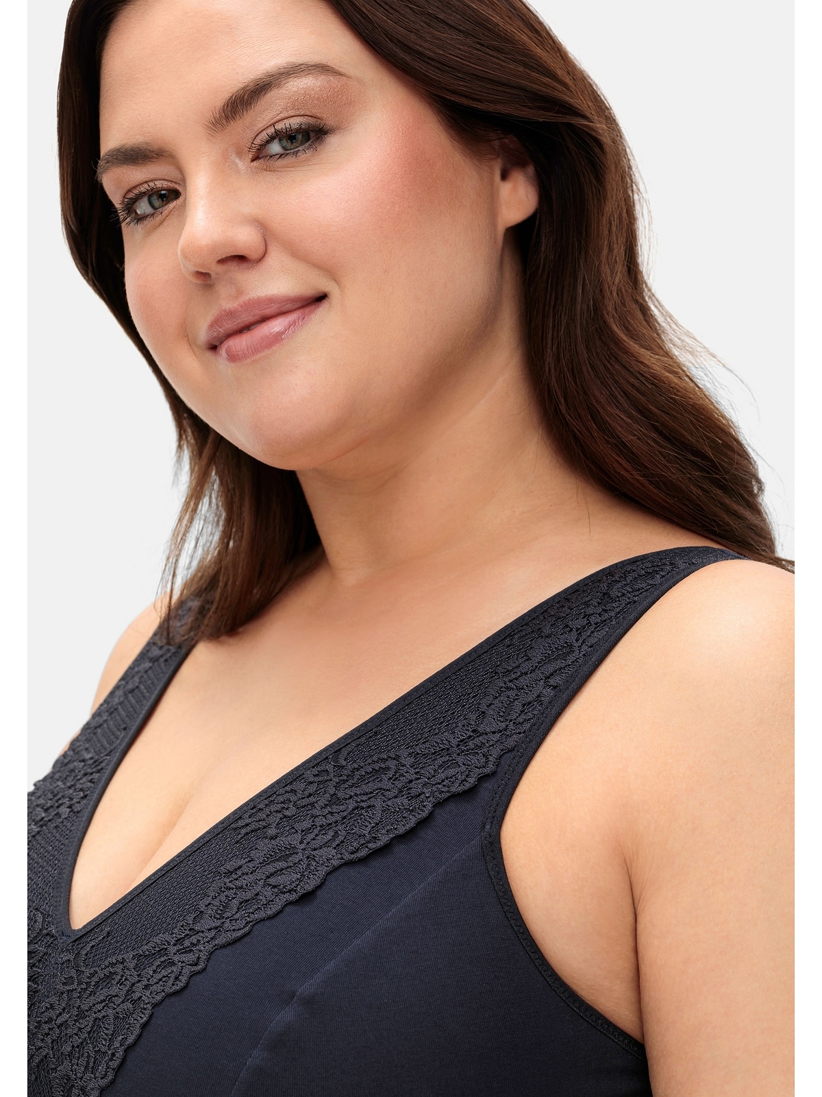 Sheego Bügelloser BH »Große Größen«, in verschlussloser Bustier-Form