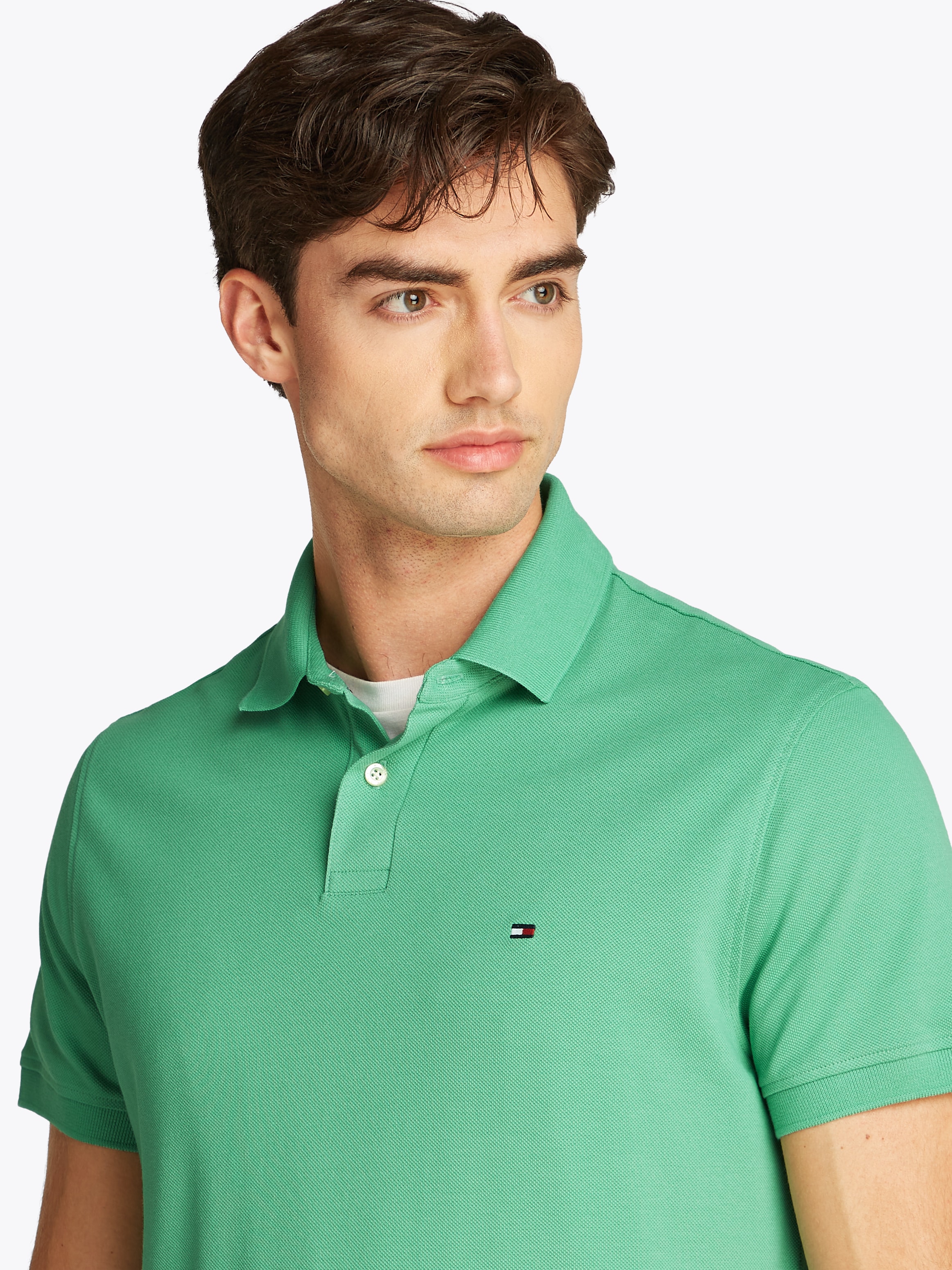 Tommy Hilfiger Poloshirt »1985 REGULAR POLO«, aus hochwertiger Baumwoll-Piqué-Qualität