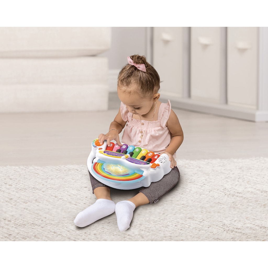 Vtech® Spielzeug-Musikinstrument »VTechBaby, Babys Regenbogen-Keyboard«