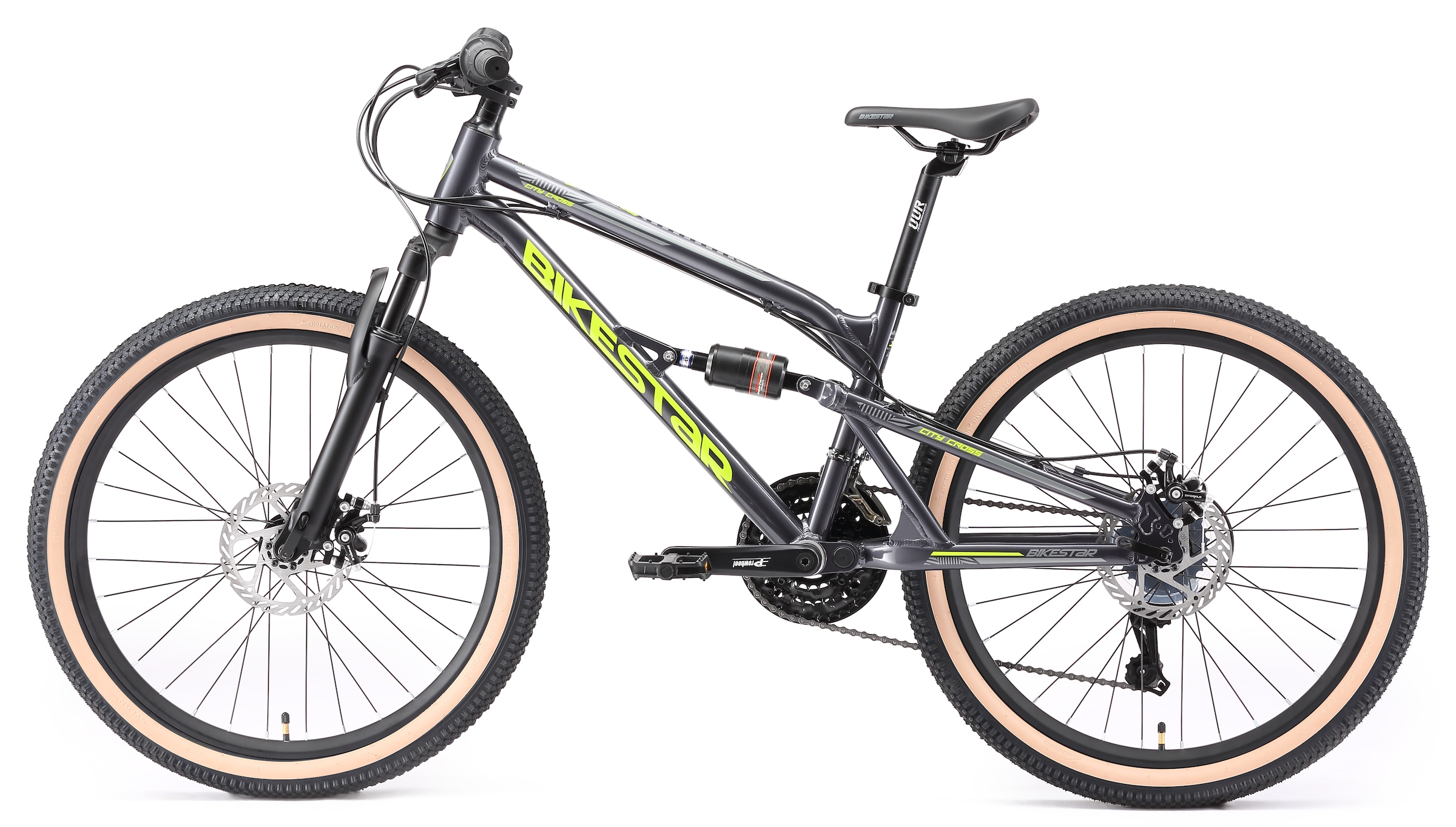 Bikestar Jugendfahrrad 21 Gang Shimano RD-TY21 Schaltwerk Kettenschaltung