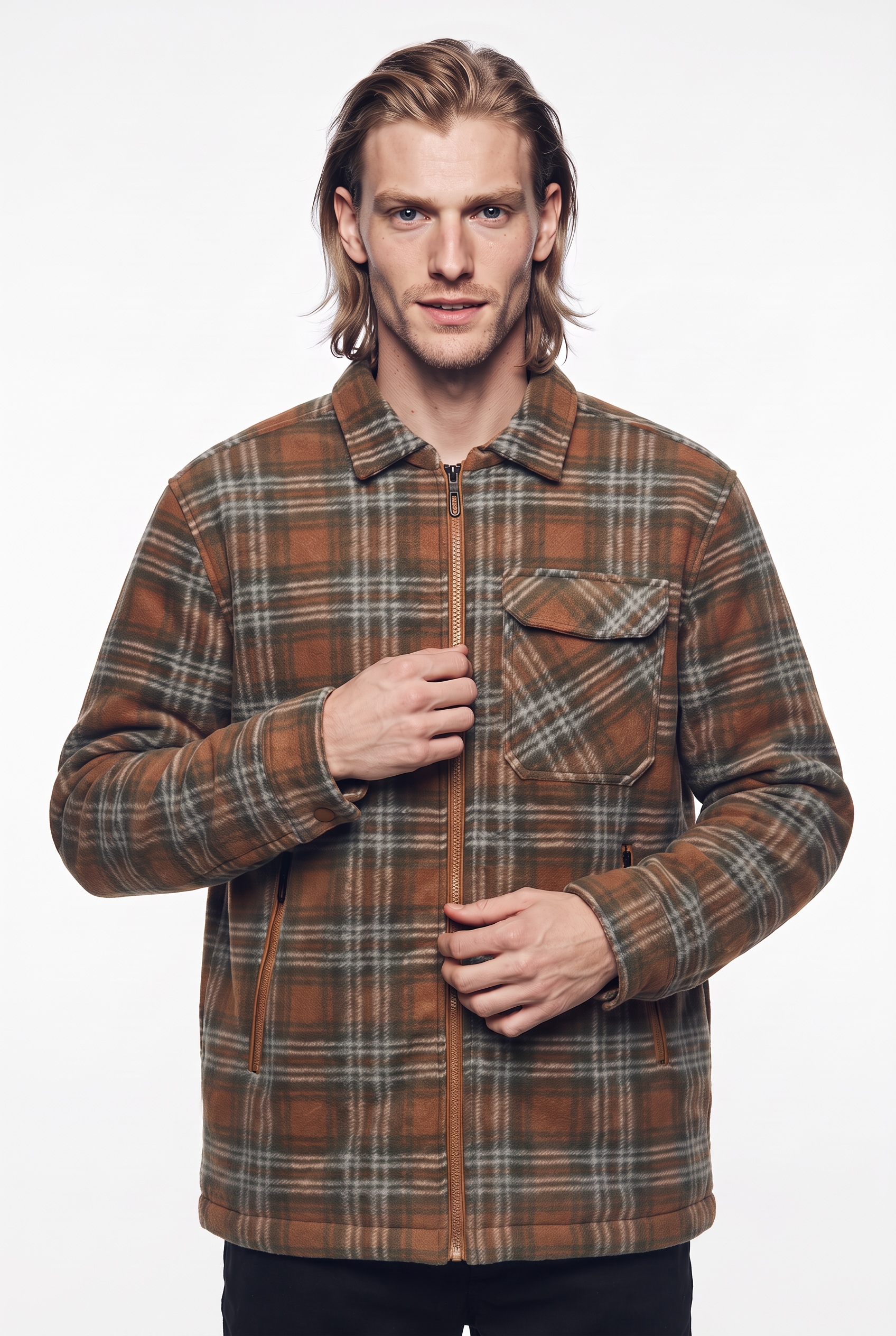CMP Hemdjacke »MAN JACKET« Lässiger, weiterer Schnitt
