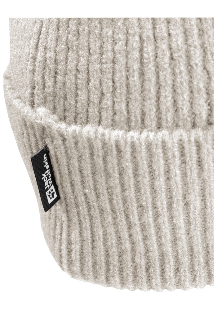 Jack Wolfskin Beanie »FUZZY BEANIE« Strickmütze, superweich, urbaner Look