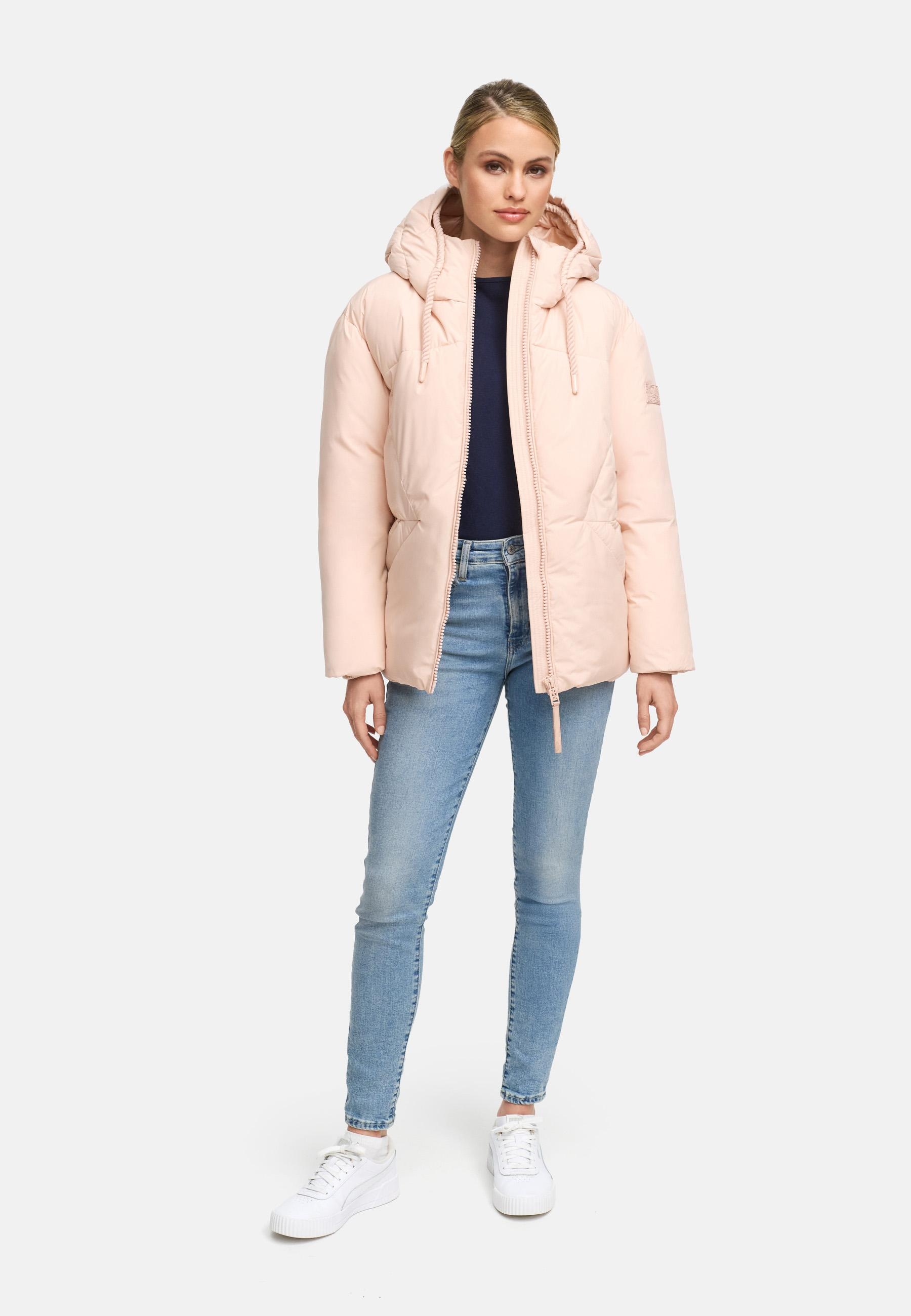 Navahoo Steppjacke »Pastellzauber 14«, mit Kapuze, Winterjacke mit Kapuze