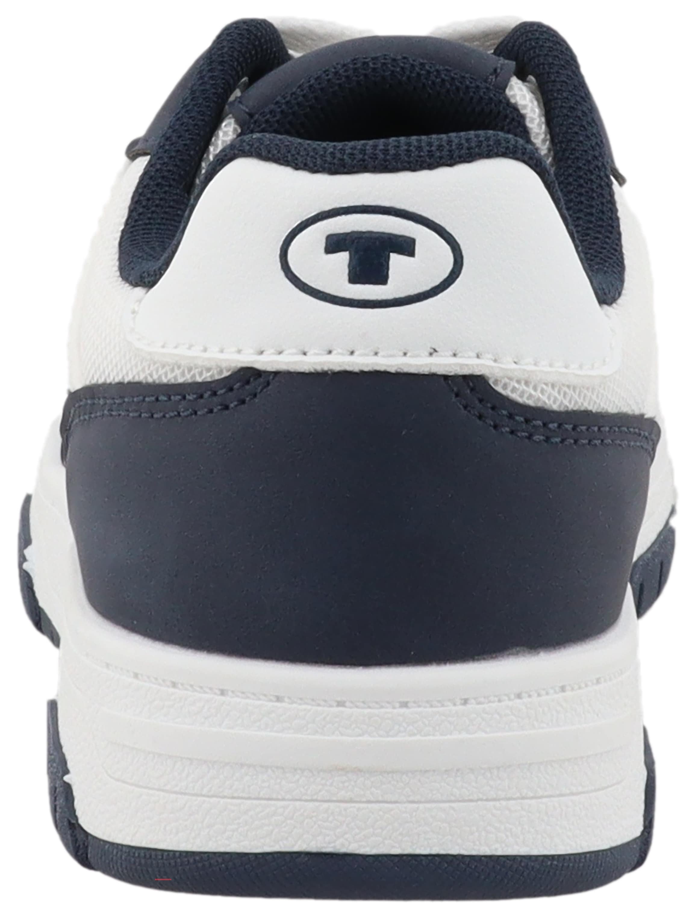 TOM TAILOR Plateausneaker, Freizeitschuh, Halbschuh, Schnürschuh mit Kontrastbesatz