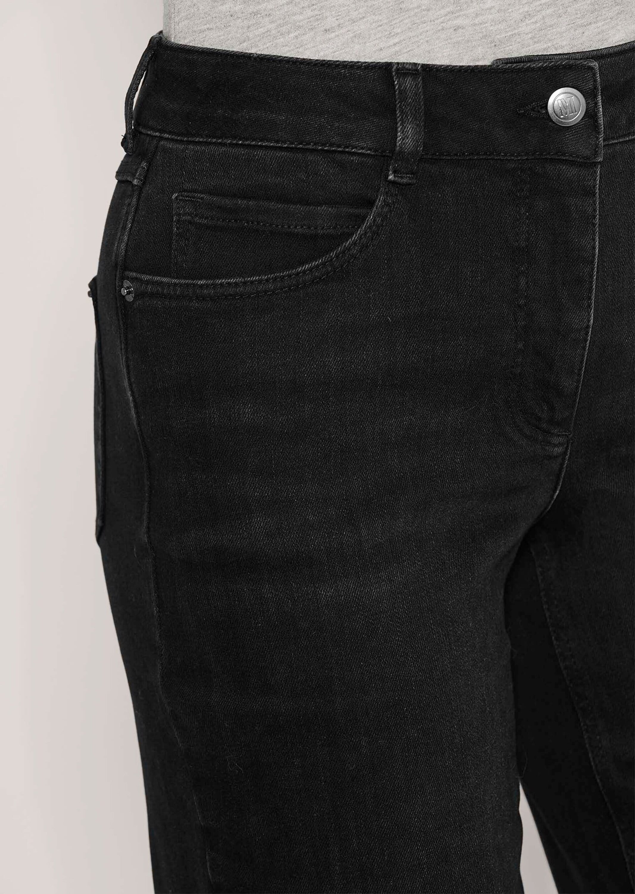 MADELEINE Regular-fit-Jeans »Hose Wide-Leg-Jeans aus Powerstretch«