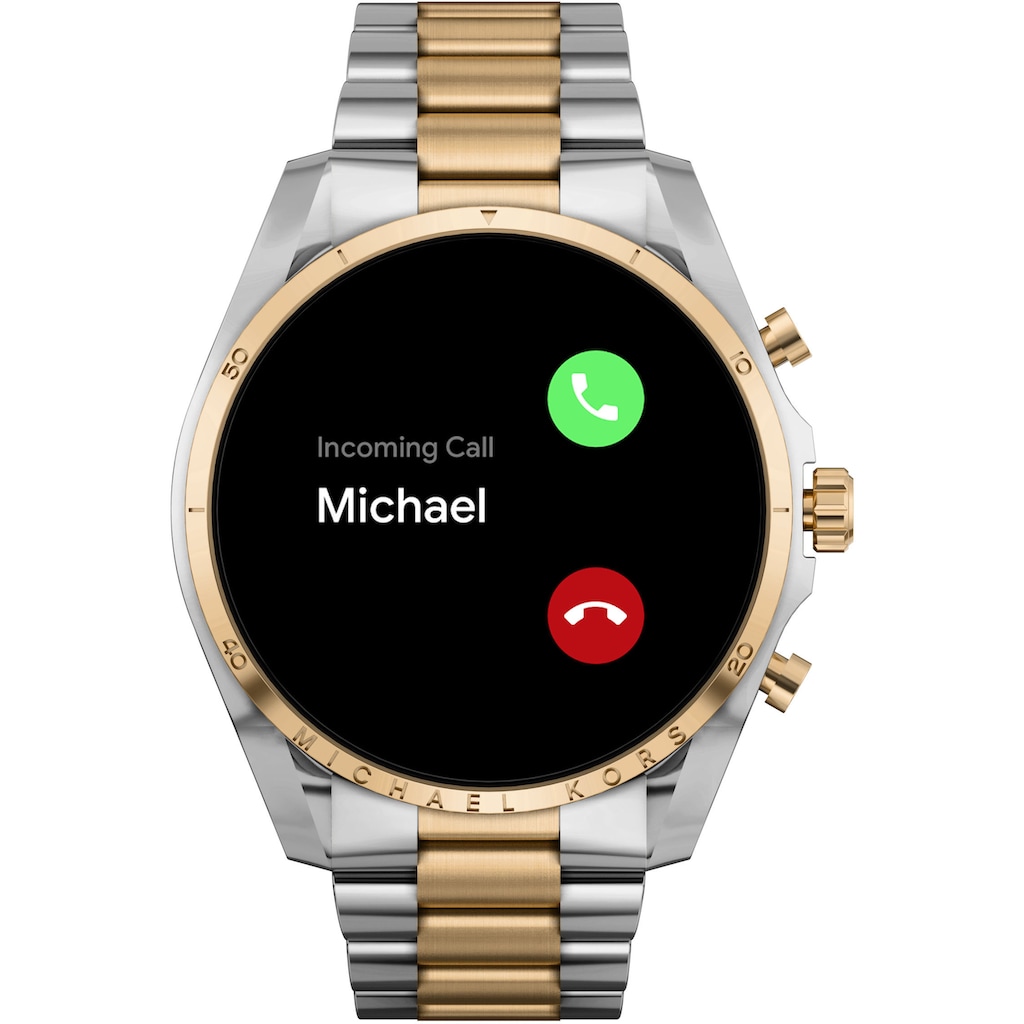 MICHAEL KORS ACCESS Smartwatch »BRADSHAW (GEN 6), MKT5134«, (Wear OS by Google)