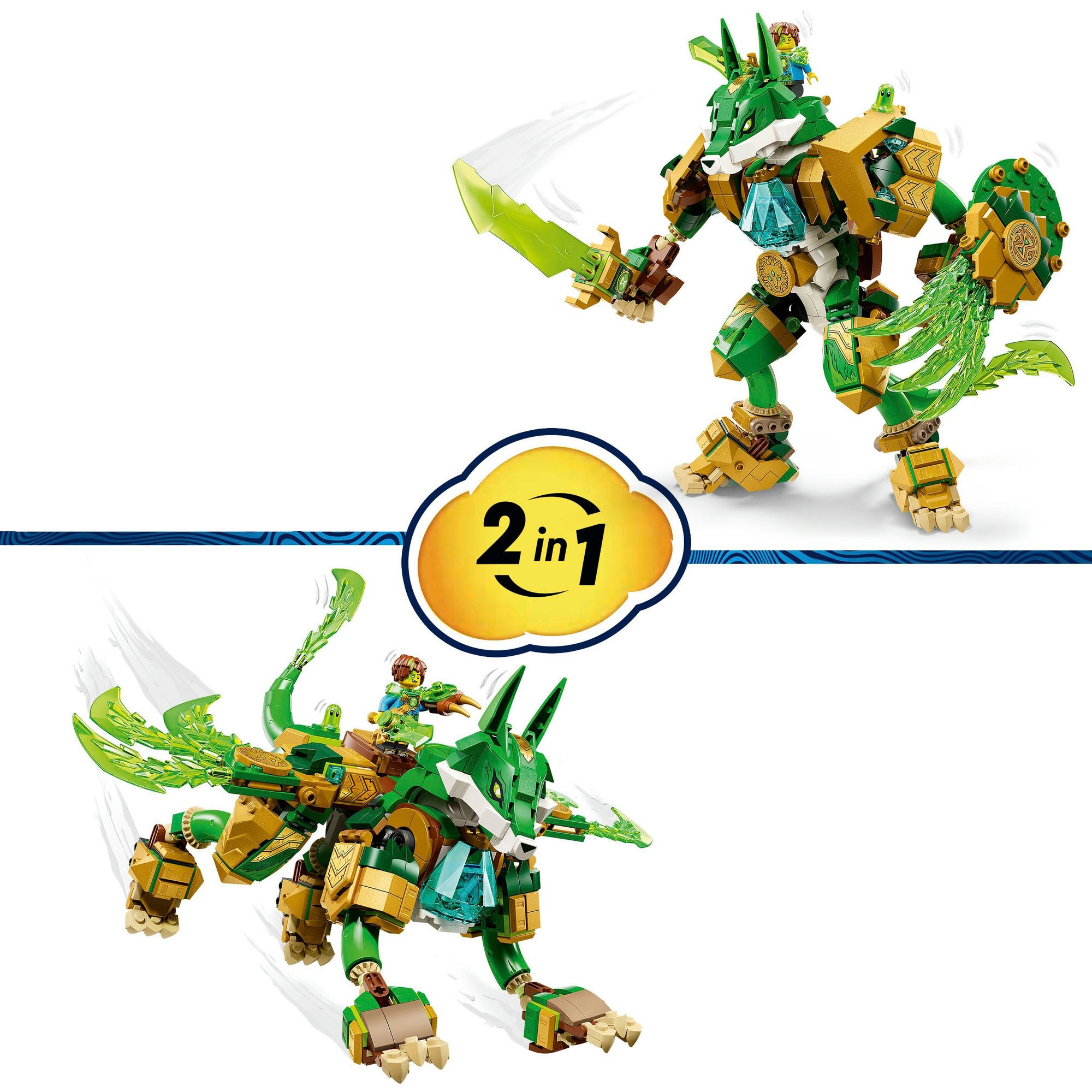 LEGO® Konstruktionsspielsteine »Fuchs-Wächtermech (71508), LEGO DREAMZzz« Made in Europe