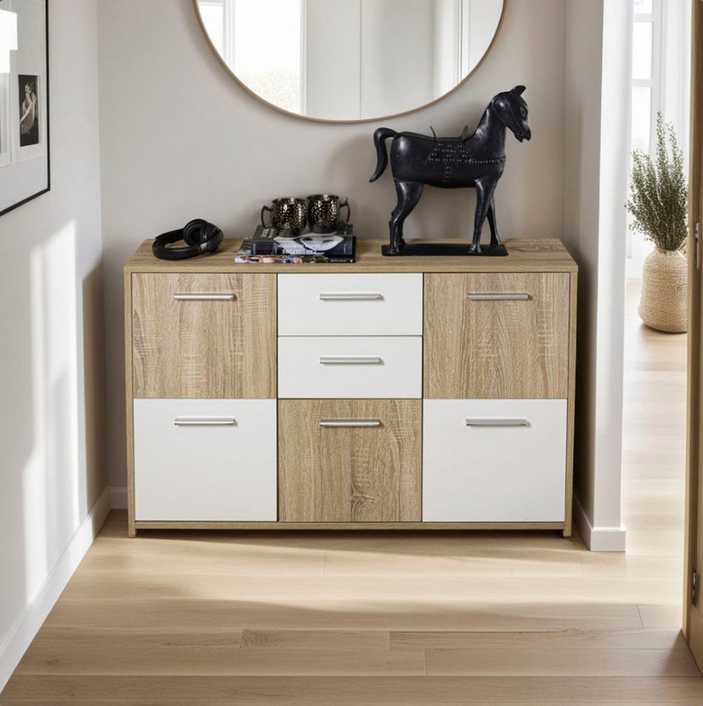 Inter Link Sideboard »Elvezia« 1 Stk. tlg. BxTxH: ca. 15 x 30 x 77 cm