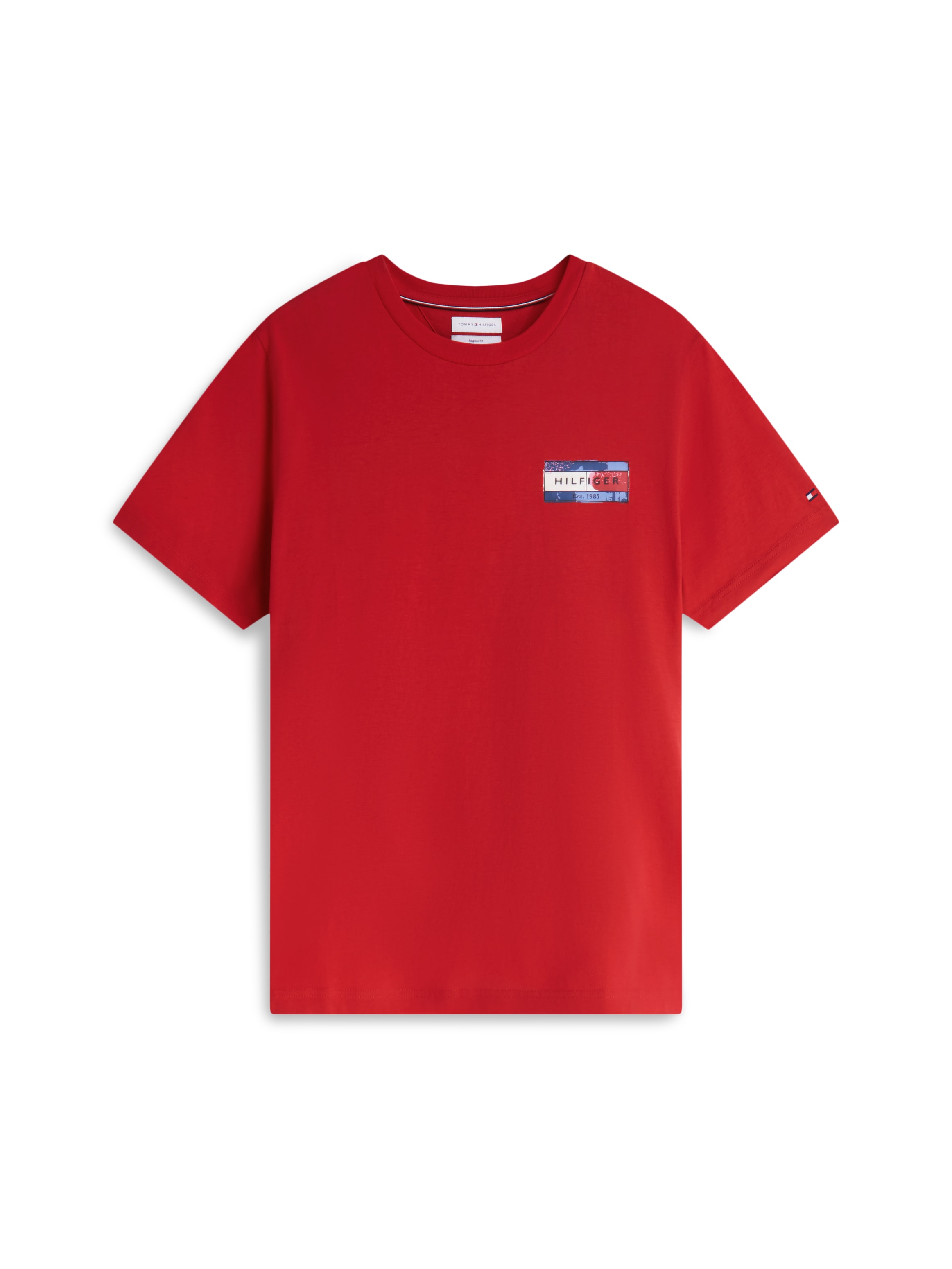 Tommy Hilfiger T-Shirt »BRAND LOVE BACK FLAG GRAPHIC« mit markantem Rückenprint, normale Passform