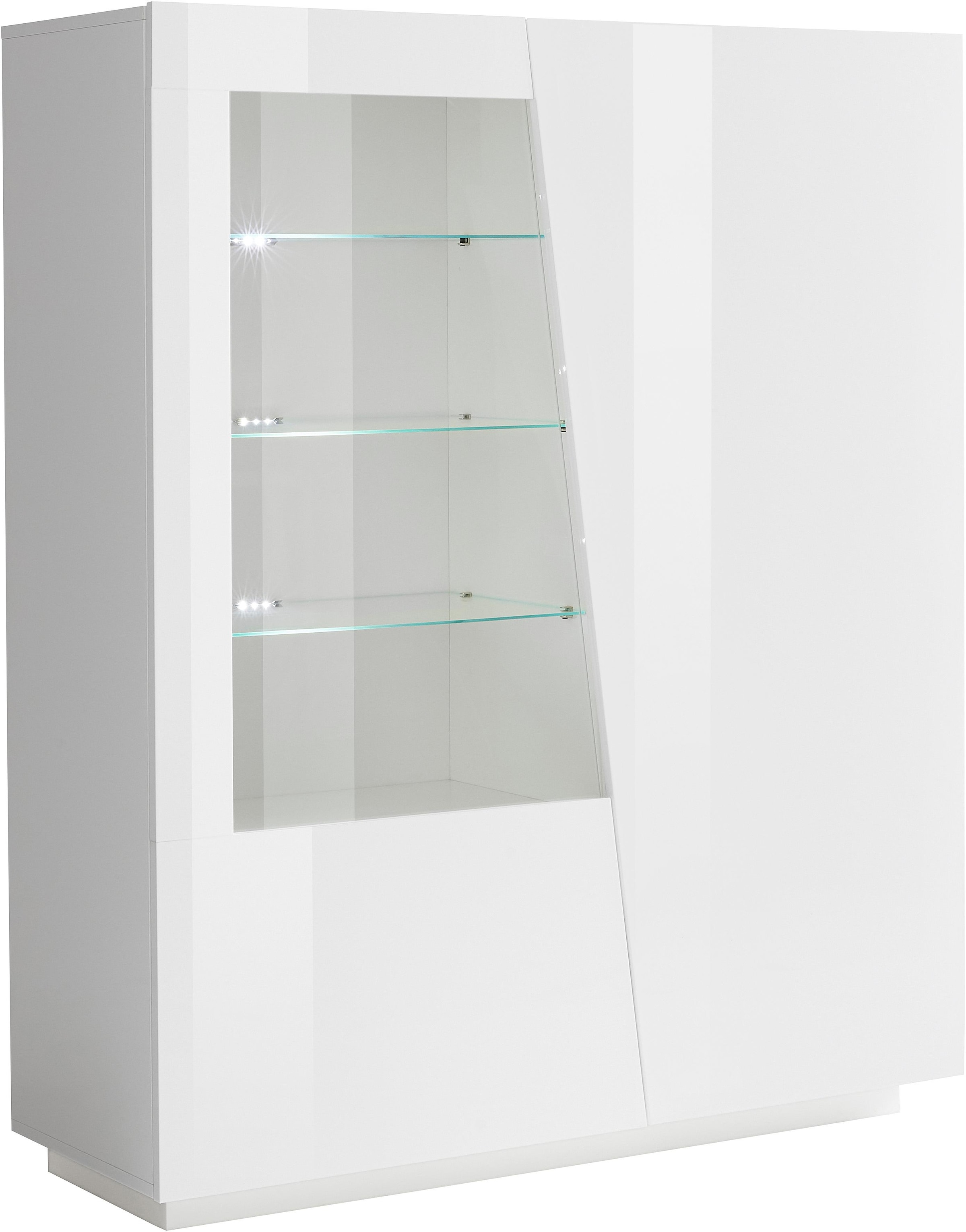 Tecnos Highboard »Vega«, Höhe | mit Glaseinsatz BAUR Türen 146 cm