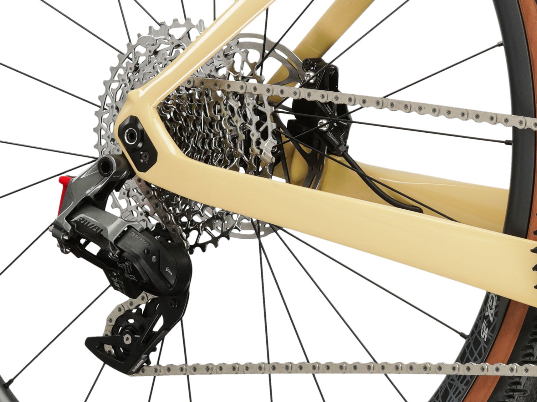 Kross Gravelbike »KROSS Gravelbike Esker RS 3.0 28" braun«, 12 Gang, SRAM, RIVAL XPLR AXS Schaltwerk, Kettenschaltung
