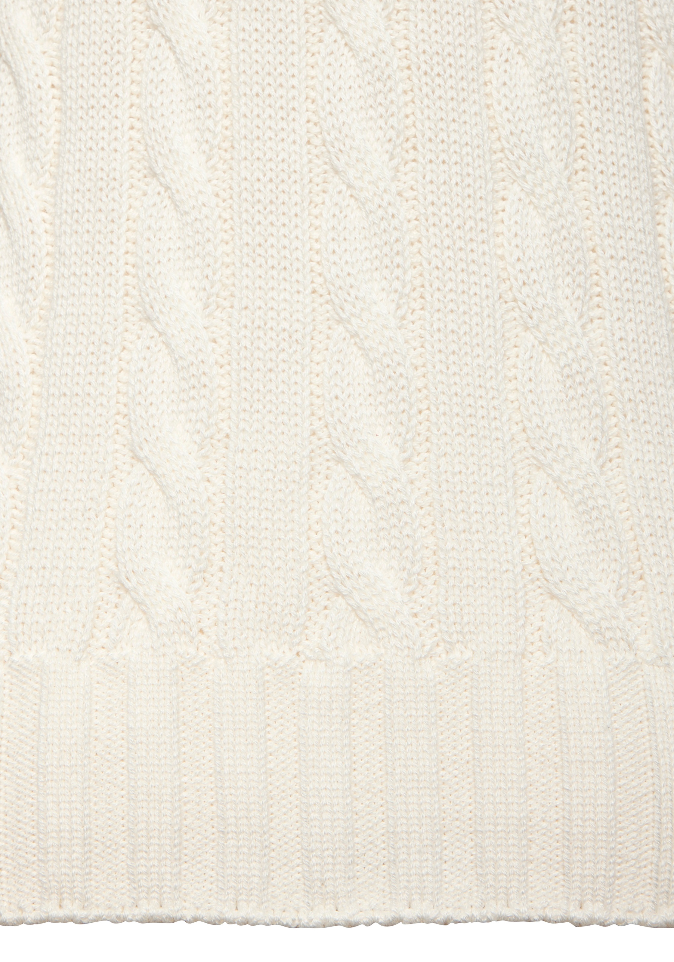 Thumbnail - LASCANA V-Ausschnitt-Pullover mit Zopfstrickmuster