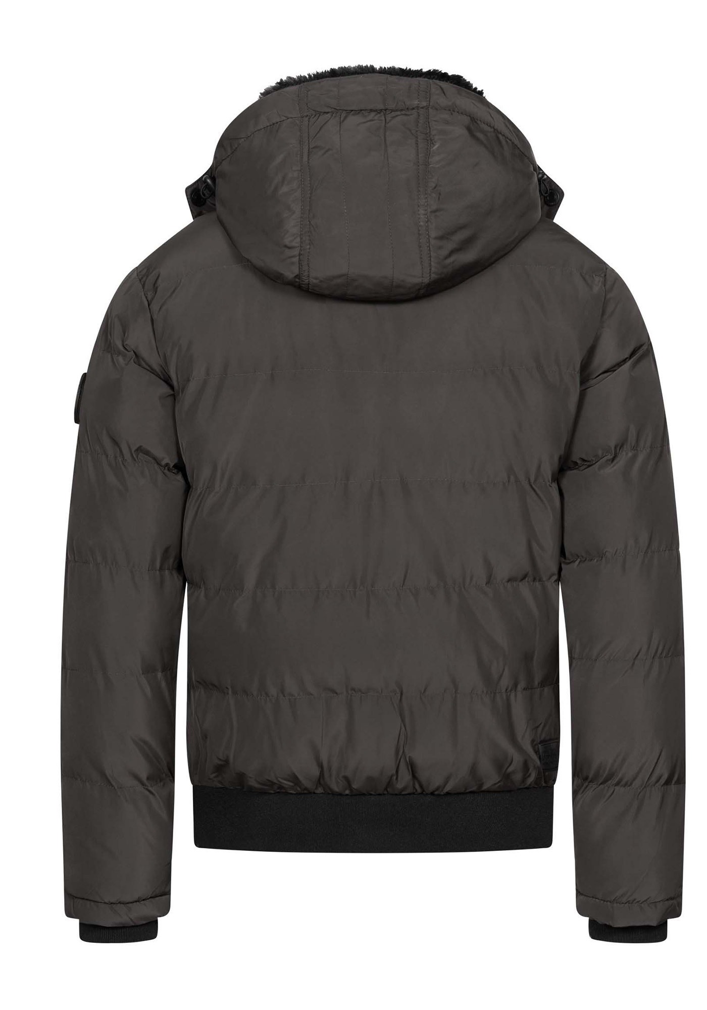 Alessandro Salvarini Winterjacke »ASLeonio« mit warmem Teddyfell und abnehmbarer Kapuze
