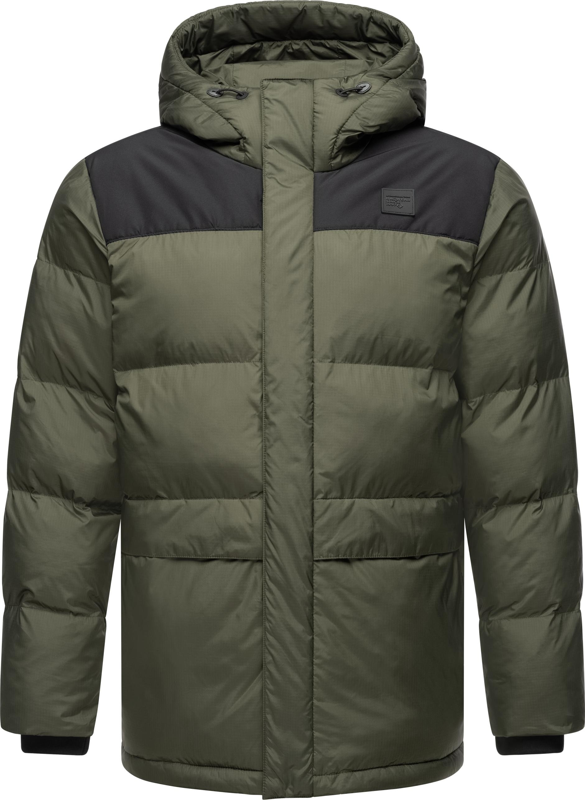 Ragwear Steppjacke »Mikkesh«, mit Kapuze, Sportliche Herren Winterjacke mit Kapuze