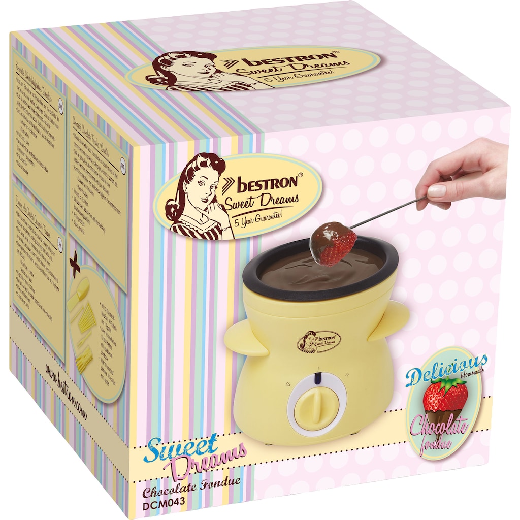 bestron Fondue »Mini-Schokofondue-Set«