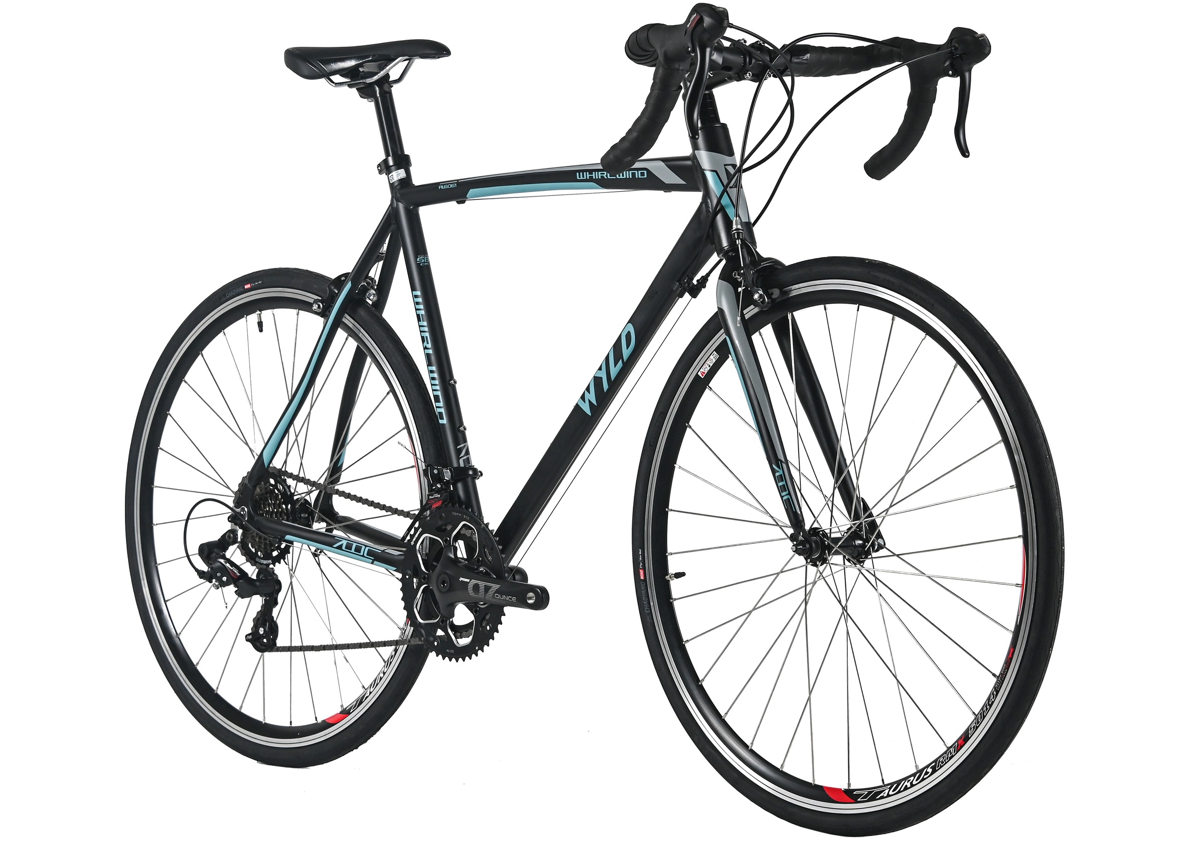 WYLD Rennrad "WYLD Rennrad 28'' Whirlwind 70 14 Gänge", 58cm, 28 Zoll (71,12cm) hinten: 28 Zoll (71,12cm)schwarz, Fahrräder