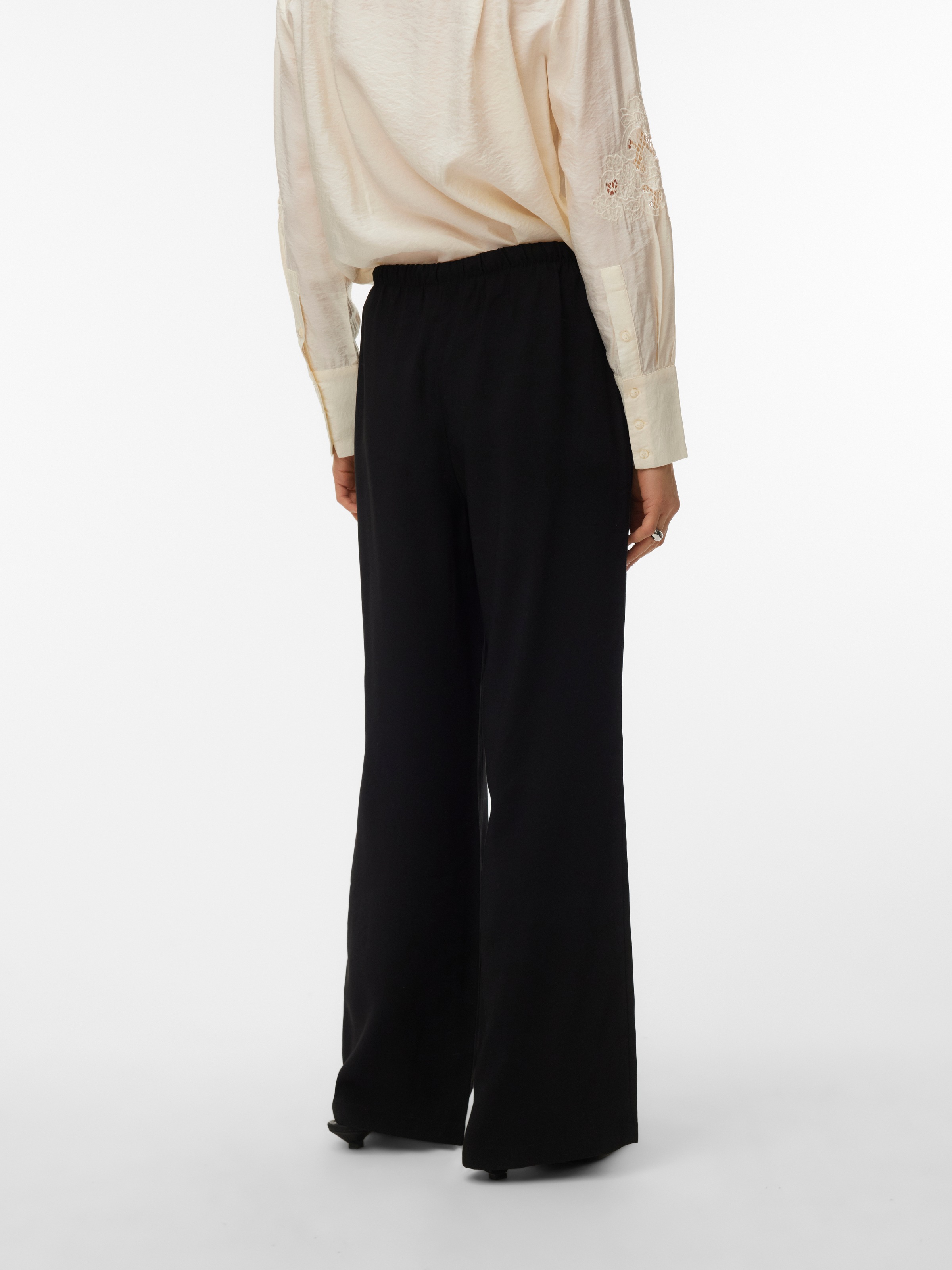 Vero Moda Schlupfhose "VMKATIE LOOSE PANT WVN NOOS" Materialmix günstig online kaufen