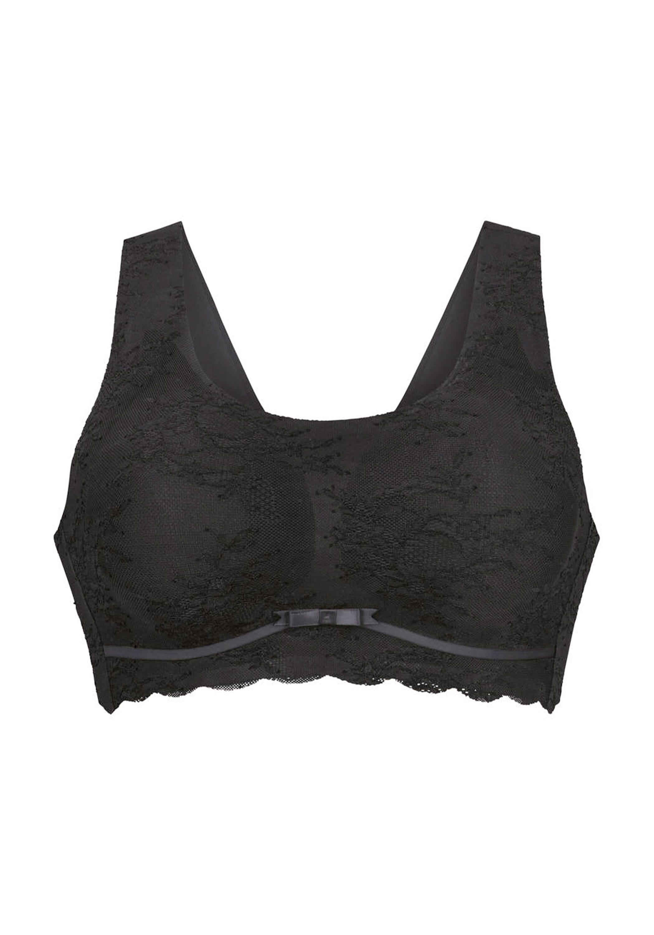 ANITA Damen Bustier "BH Essentials Lace Bustier 1er Pack", Gr. XL, grau, Obermaterial: 61% Polyamid PA. 39% Elasthan EL., BHs