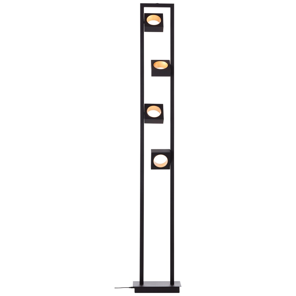 Brilliant LED Stehlampe »Dillard«, 4 flammig-flammig