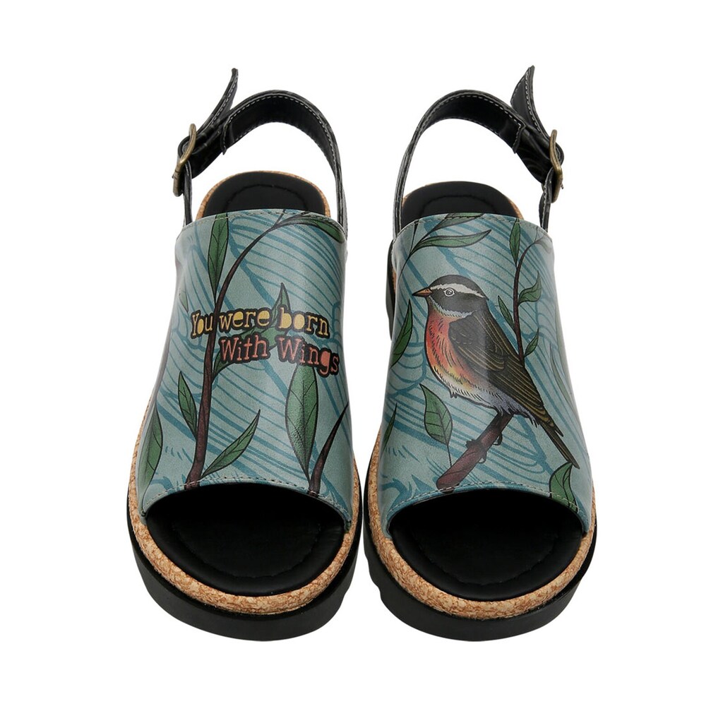 DOGO Sandalette »You were Born with Wings«