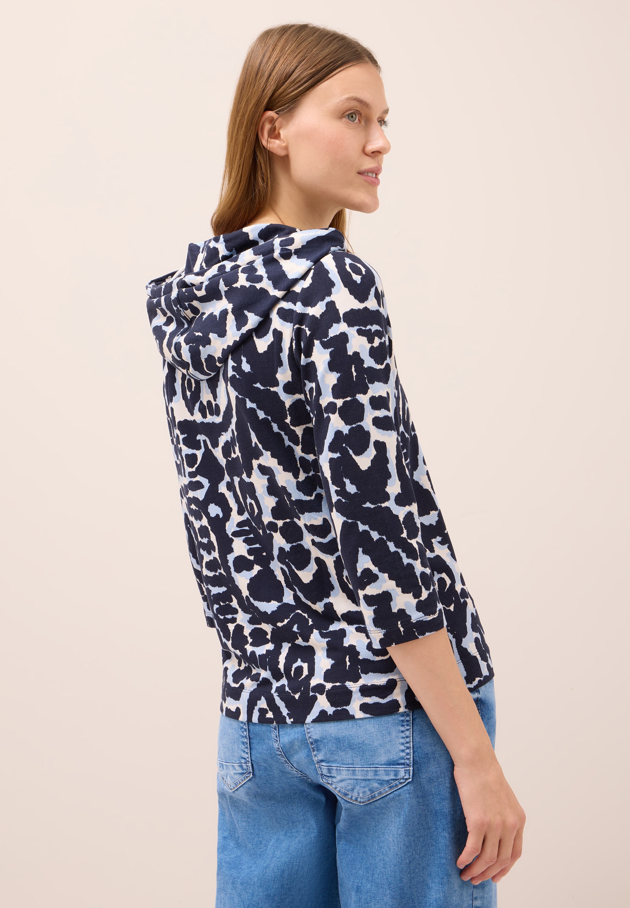 Cecil Kapuzenshirt, im soften Baumwoll-Mix
