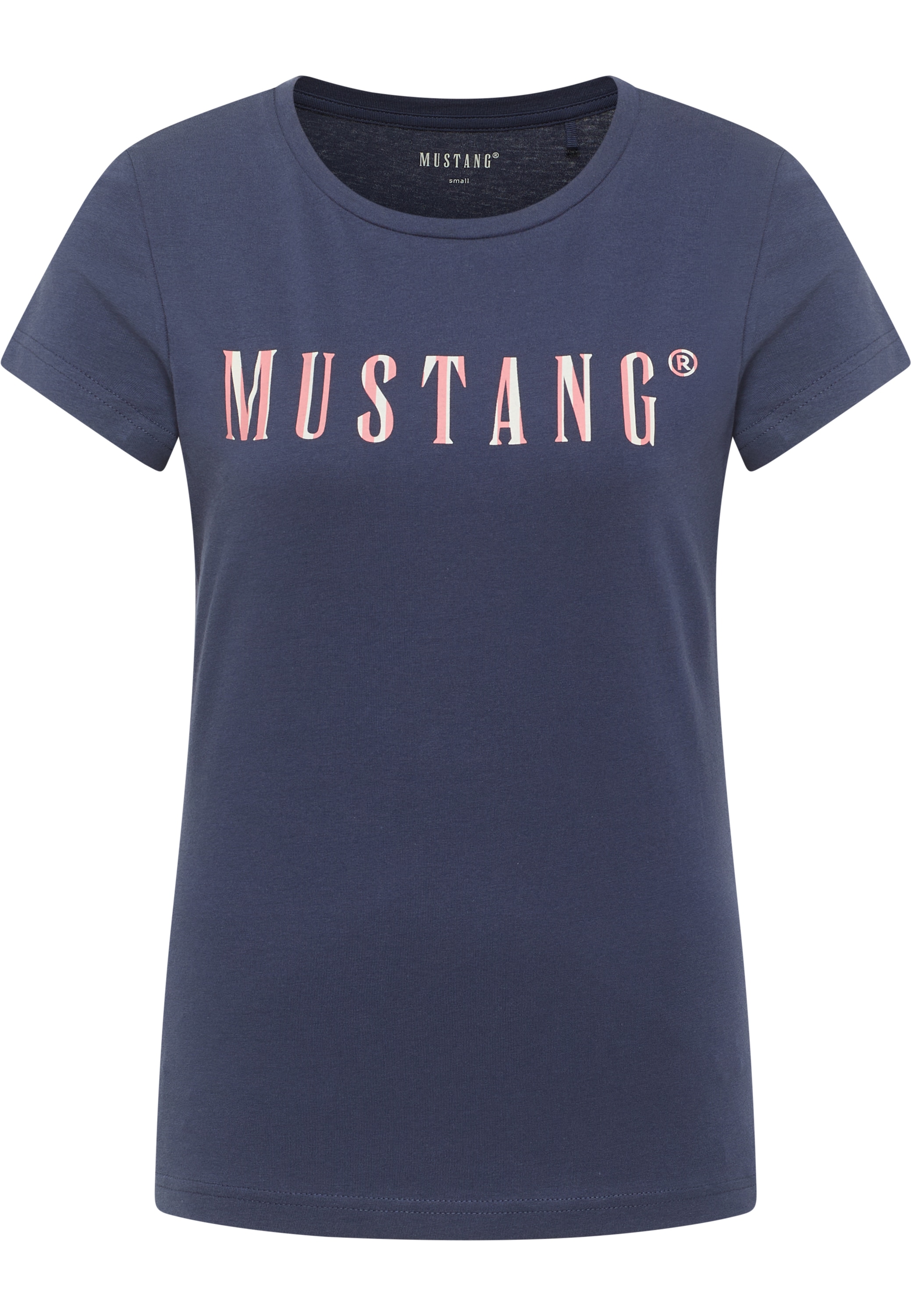 MUSTANG Kurzarmshirt "Damen Style Loa" günstig online kaufen