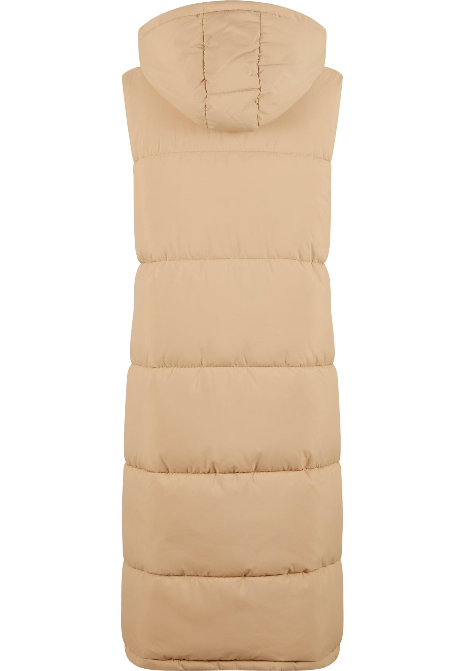URBAN CLASSICS Steppweste »Urban Classics Ladies Long Hooded Puffer Vest«