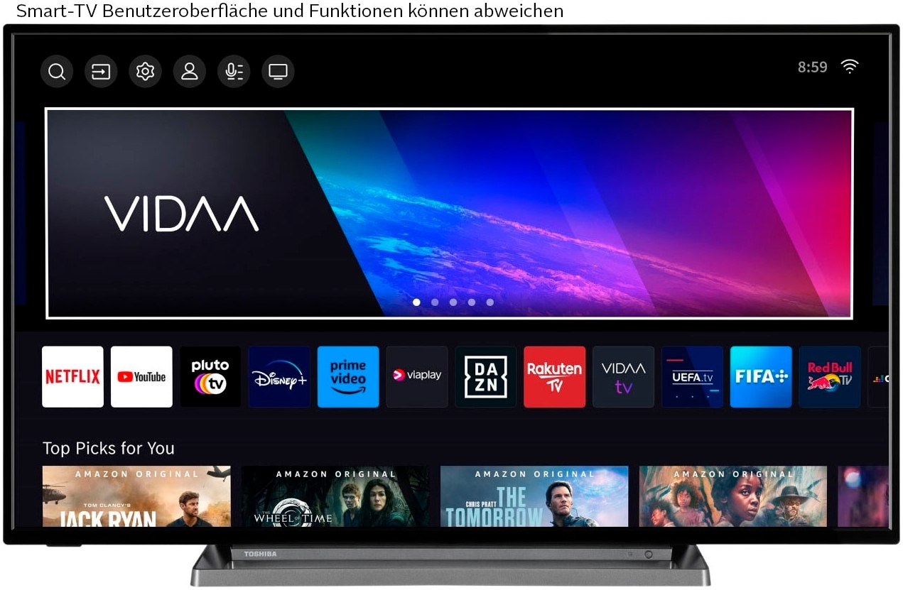 Toshiba LED-Fernseher »43UV3463DA«, 4K Ultra HD, Smart-TV