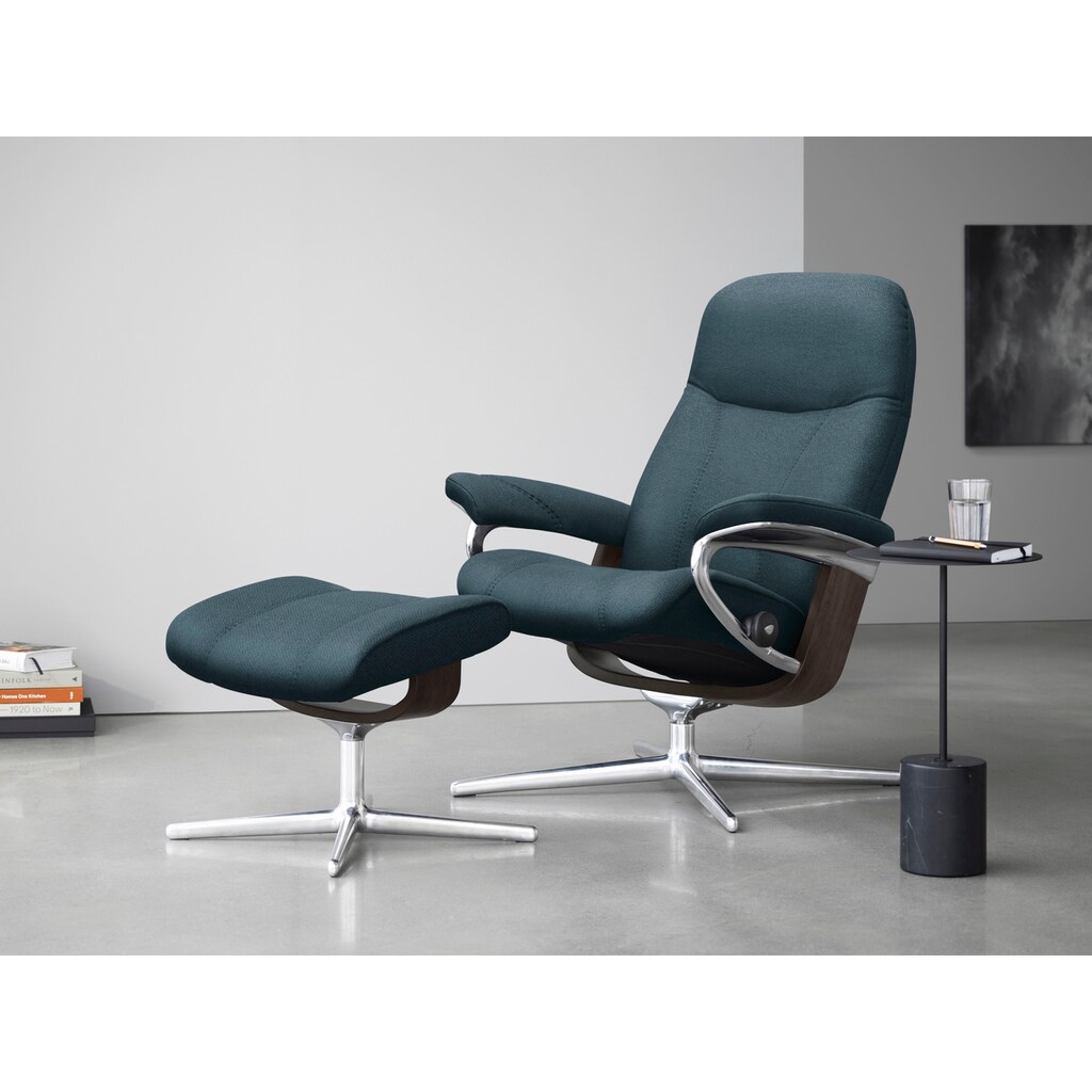 Stressless® Relaxsessel »Consul«, (Set, Relaxsessel mit Hocker)