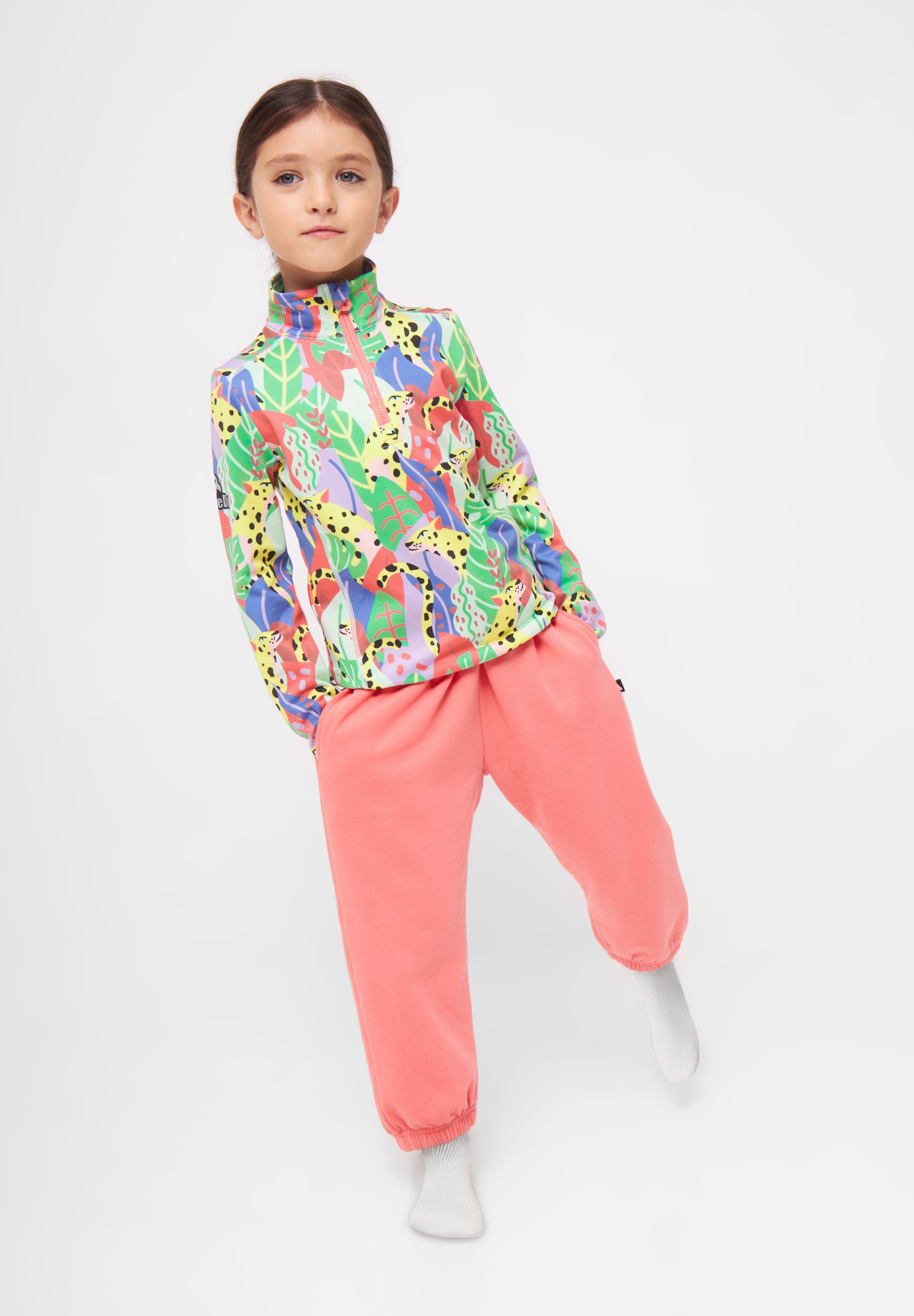 WeeDo Longsweatshirt »COSMO CANDY JUNGLE« Feuchtigkeitsregulierendes Funktionsshirt für Kinder