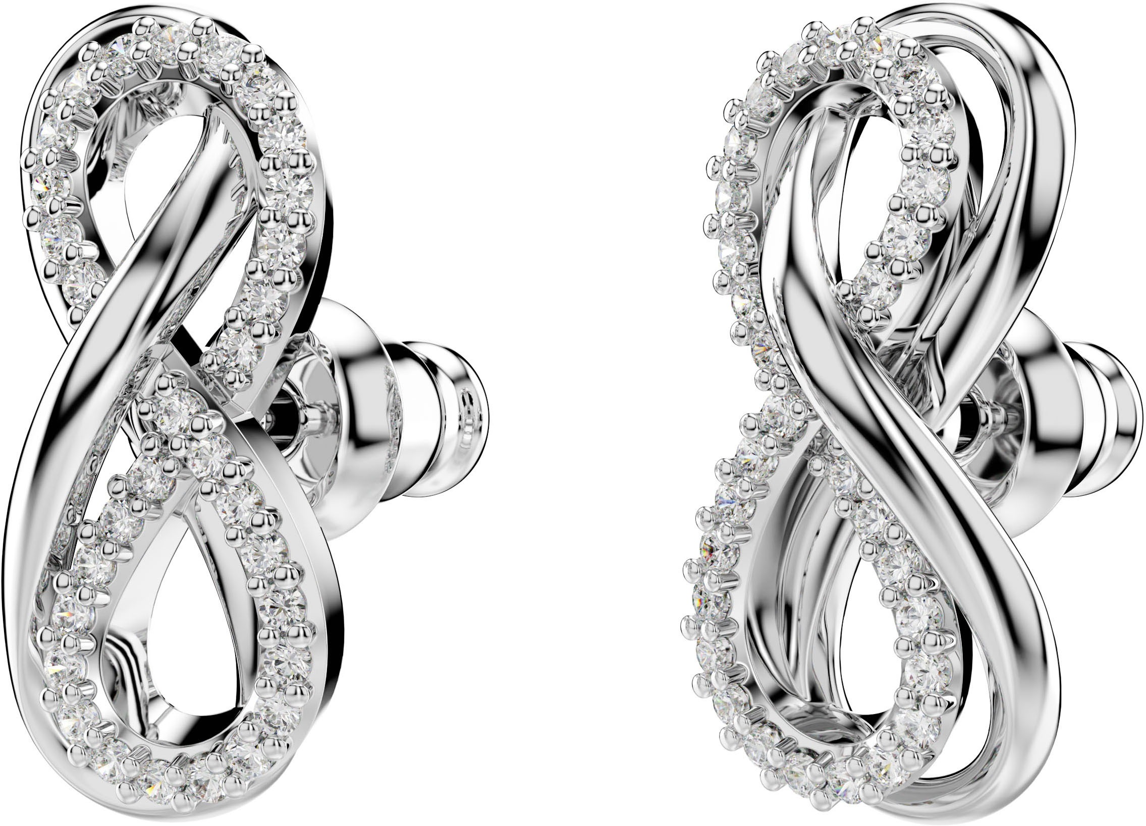 Swarovski Paar Ohrstecker »Hyperbola«, mit Swarovski® Kristall