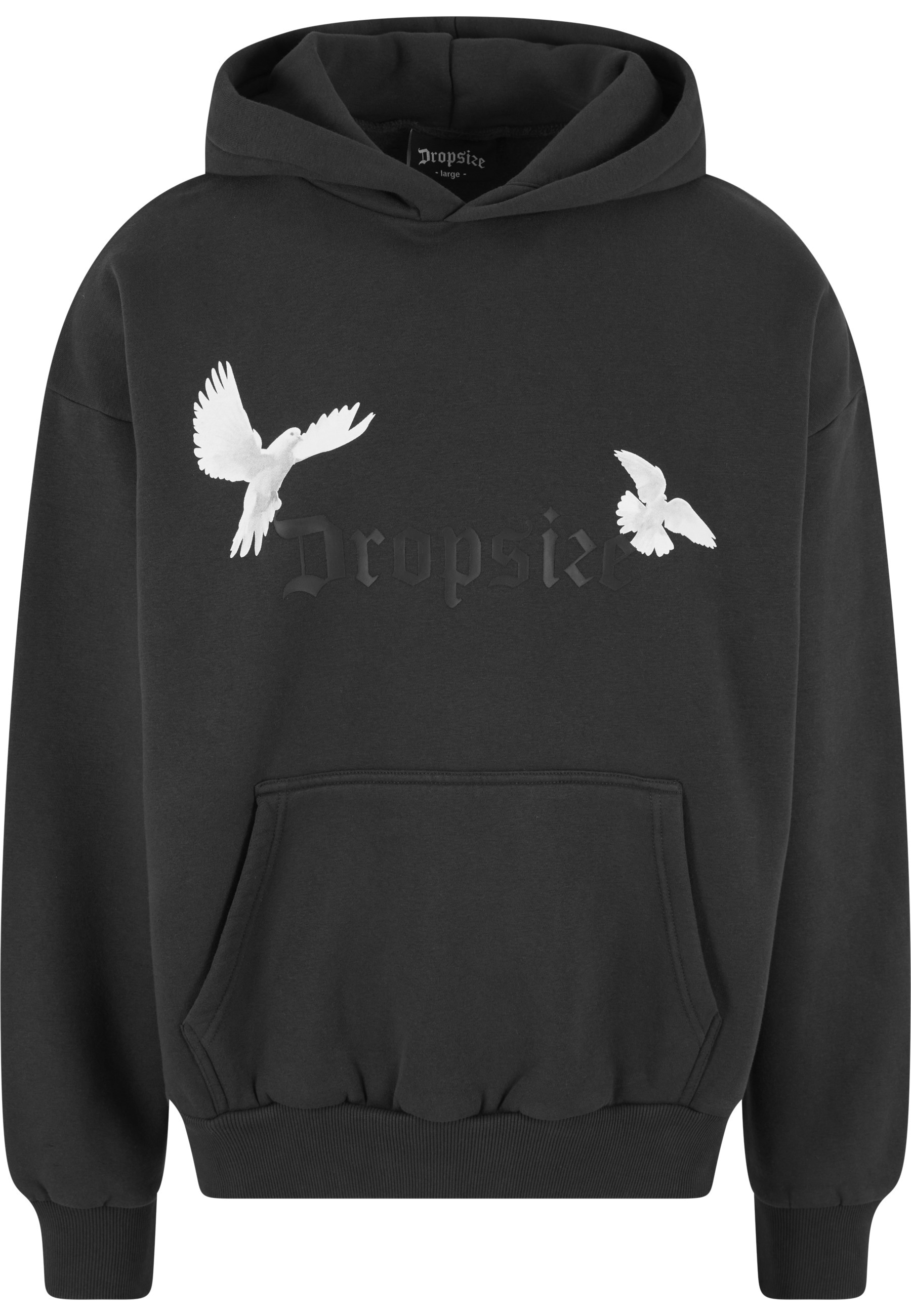 Dropsize Kapuzensweatshirt "Dropsize Herren Heavy Oversize Doves Hoodie", 1 günstig online kaufen