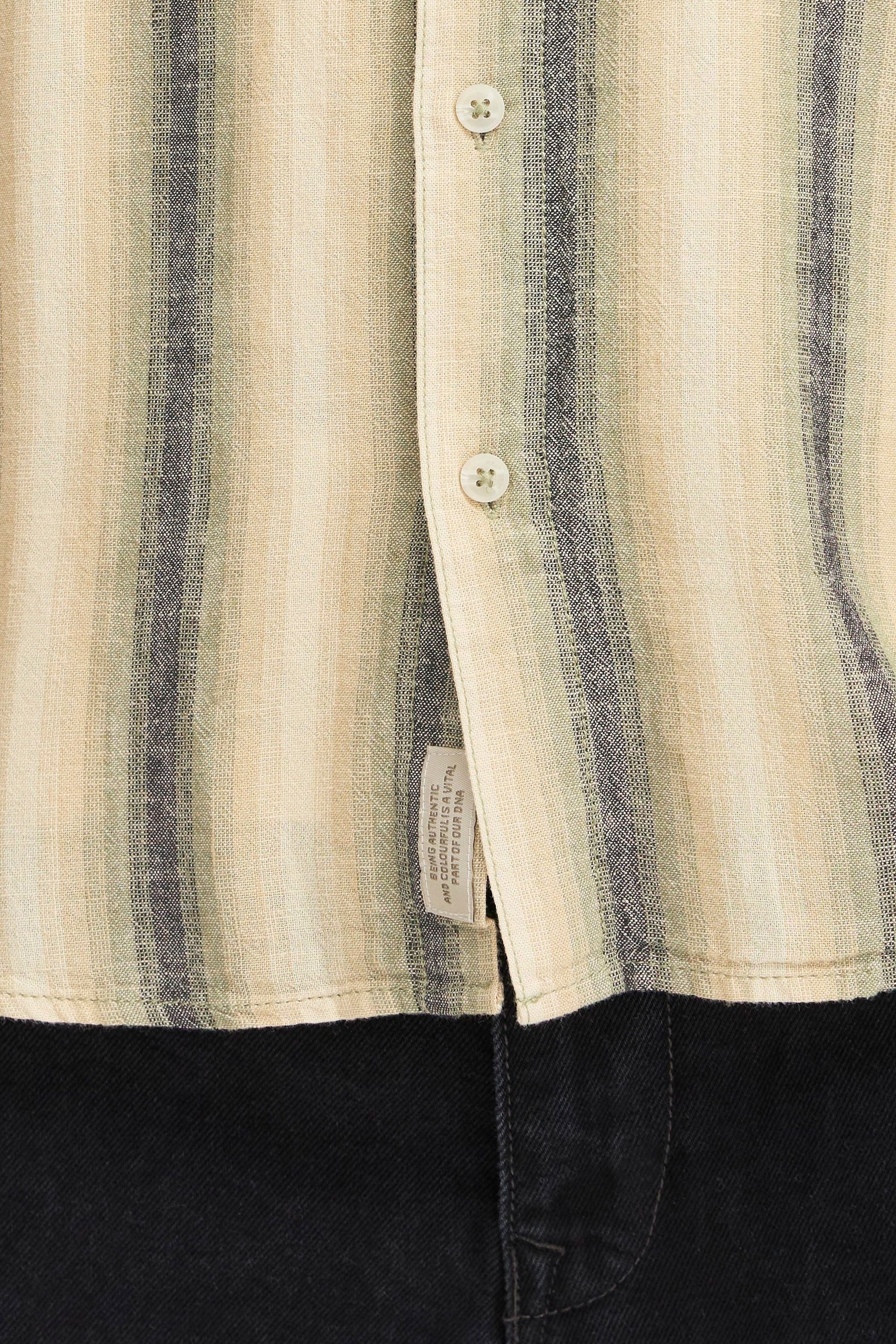 Blend Leinenhemd »BHBobby Linen Mix« Gestreiftes Leinenhemd