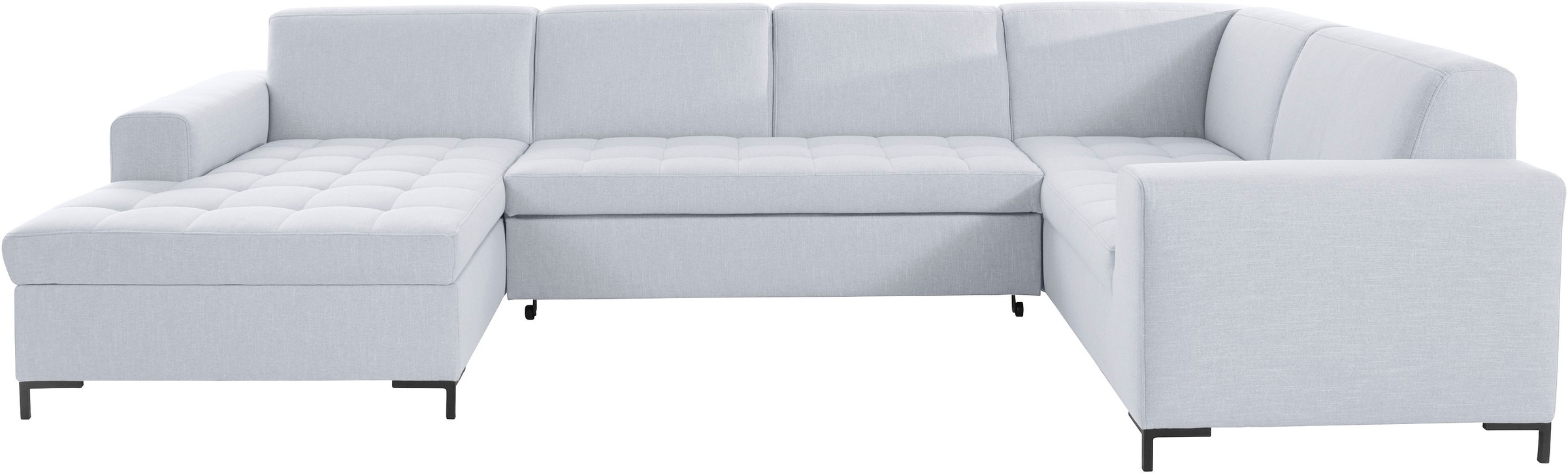 OTTO products Wohnlandschaft "Grazzo, aktuelle Steppung im Sitz, viel Platz günstig online kaufen