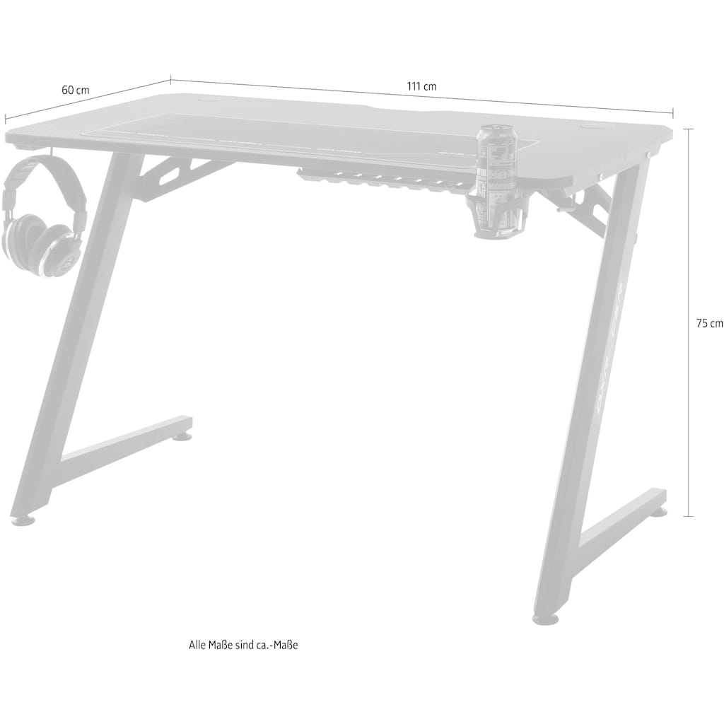 MCA furniture Gamingtisch »Gaming Tisch«