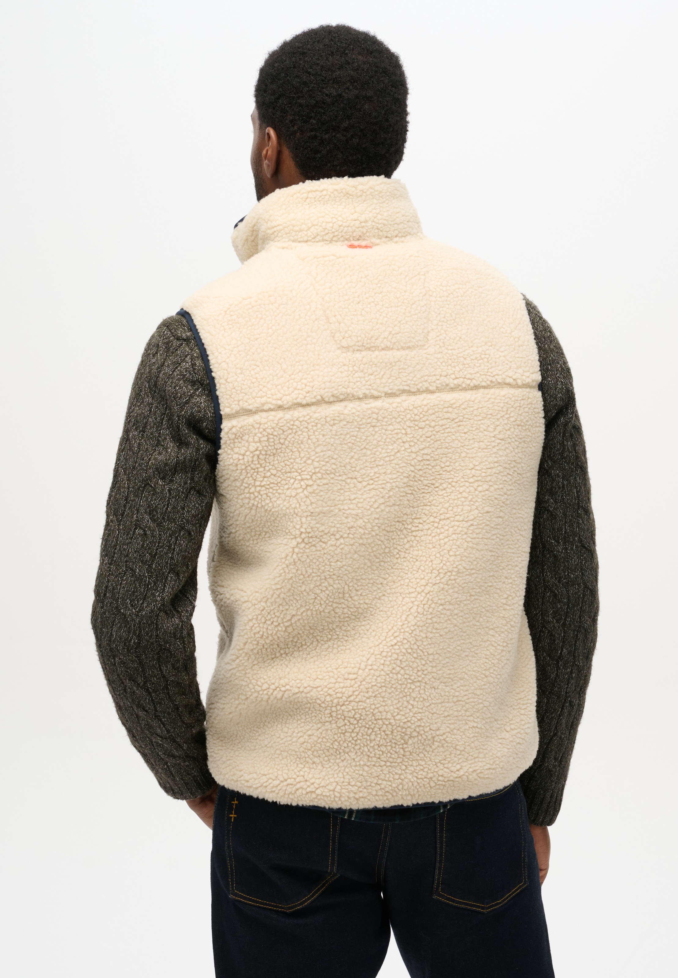 Thumbnail - Superdry Steppweste "VINTAGE RETRO FLEECE GILET"