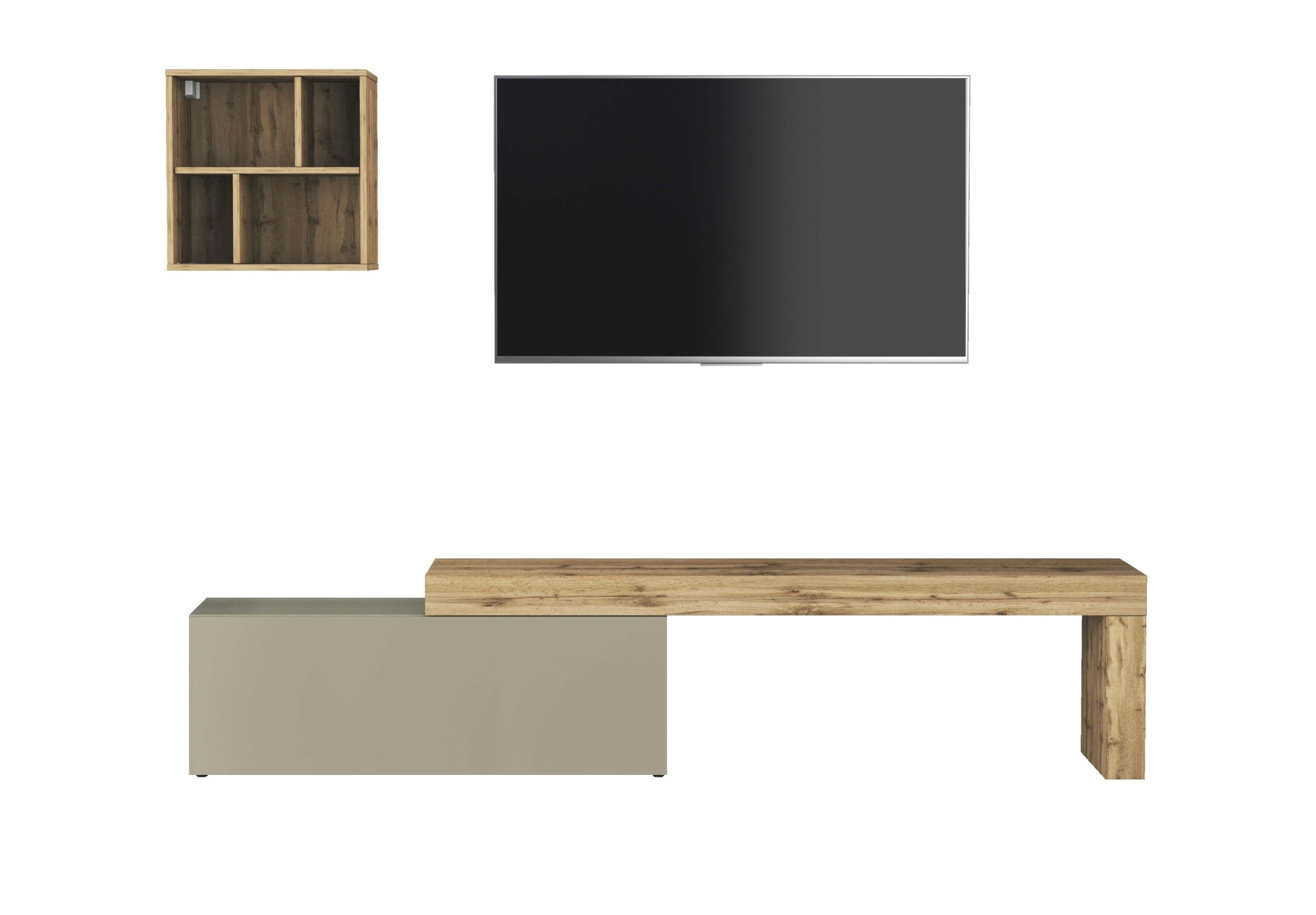 OTTO home TV-Wand "Chronos TV-Set, Wohnwand – Elemente frei platzierbar, Ma günstig online kaufen