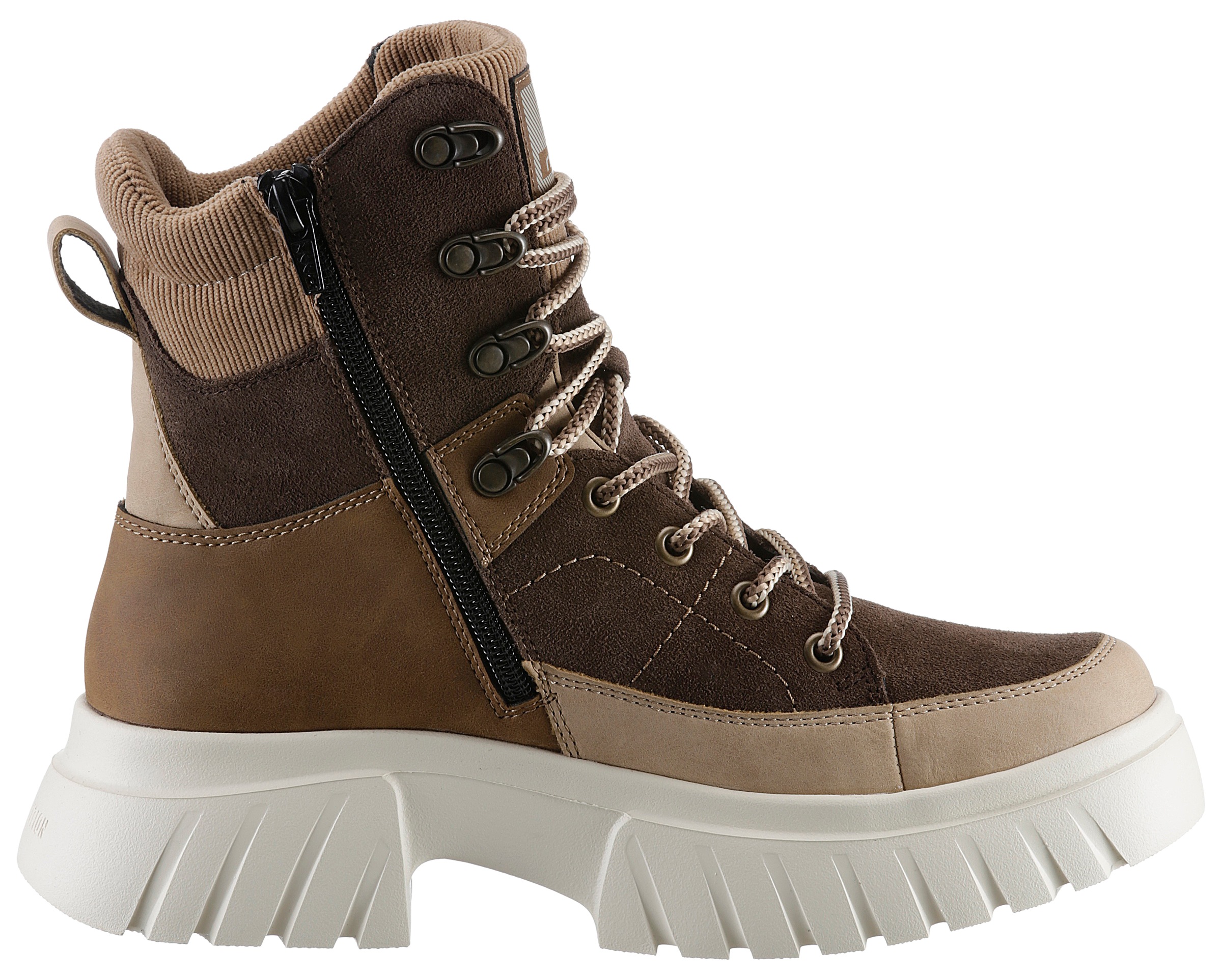 Rieker EVOLUTION Schnürboots, Outdoorboots, Winterboots mit wasserabweisender R-TEX-Membran