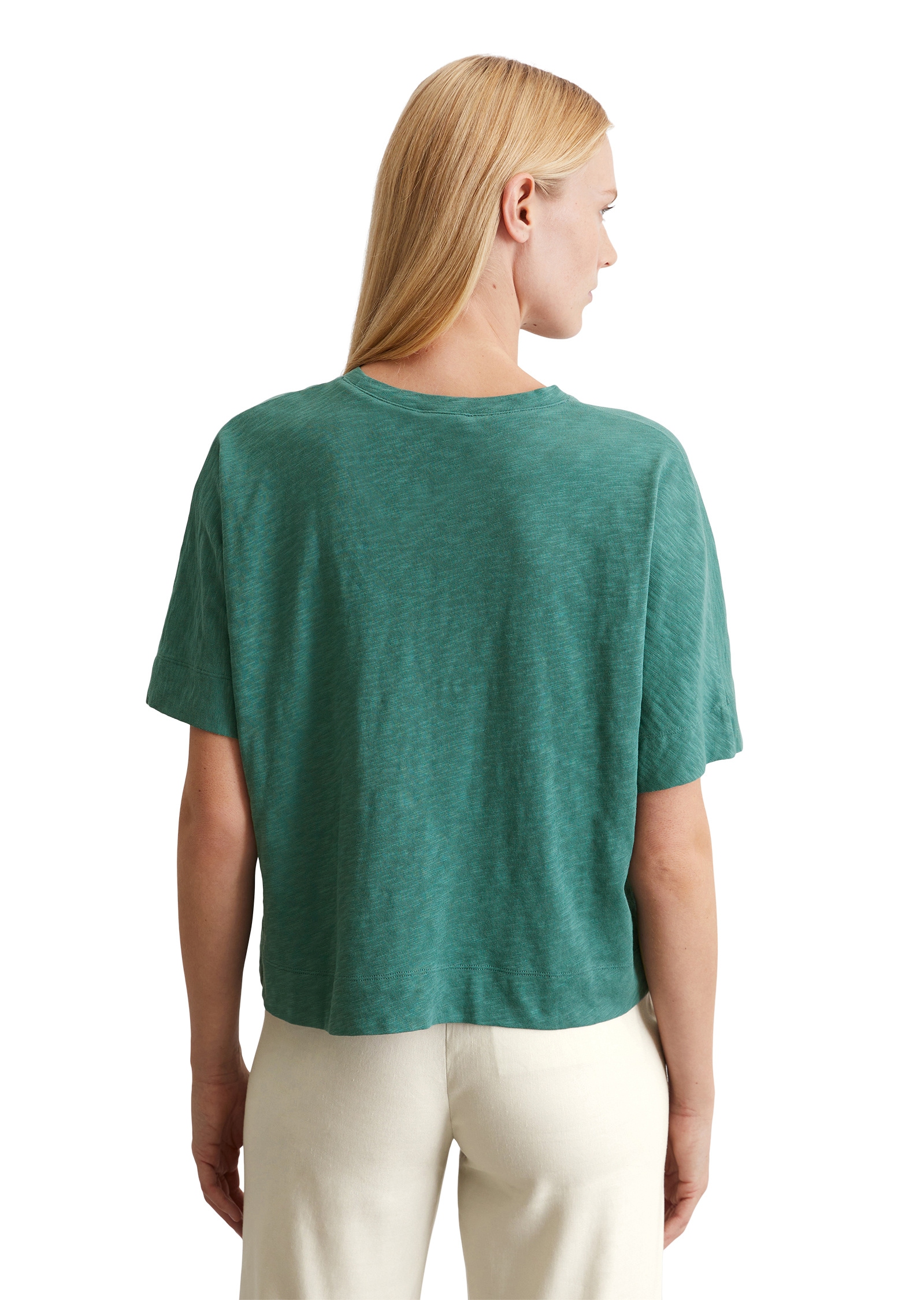 Marc O'Polo T-Shirt »mit gewebter Brusttasche«