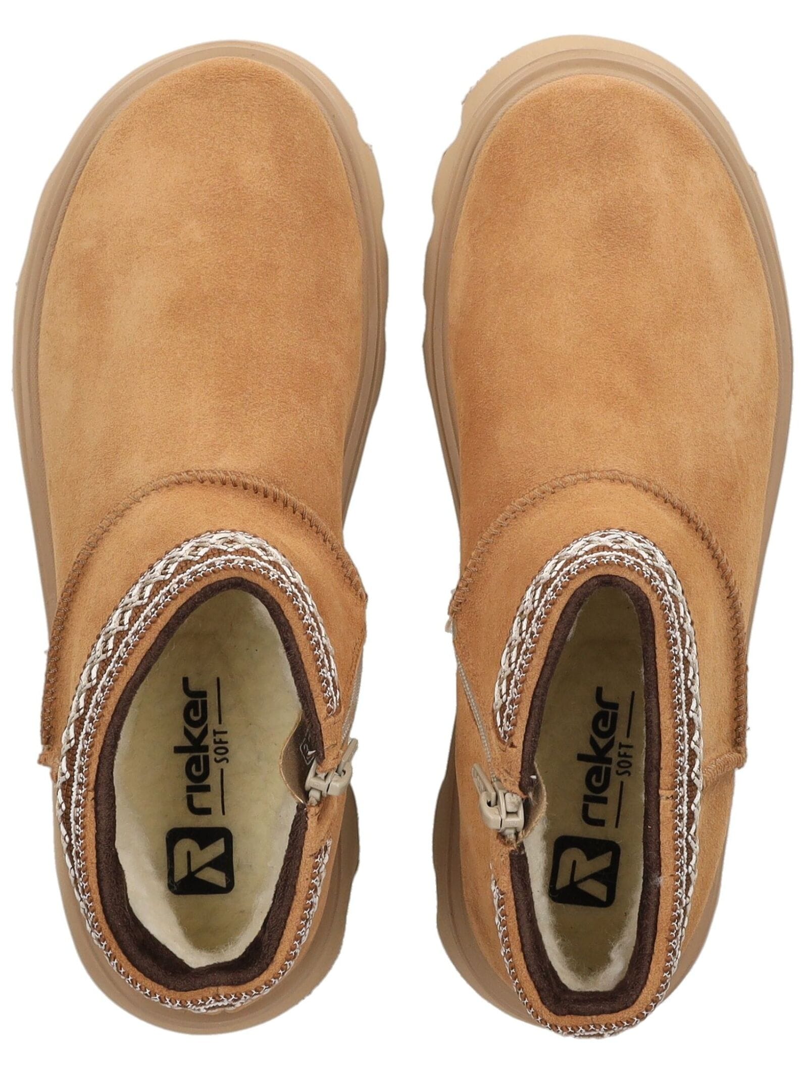 Rieker Plateaustiefelette »Rieker Stiefelette Leder«