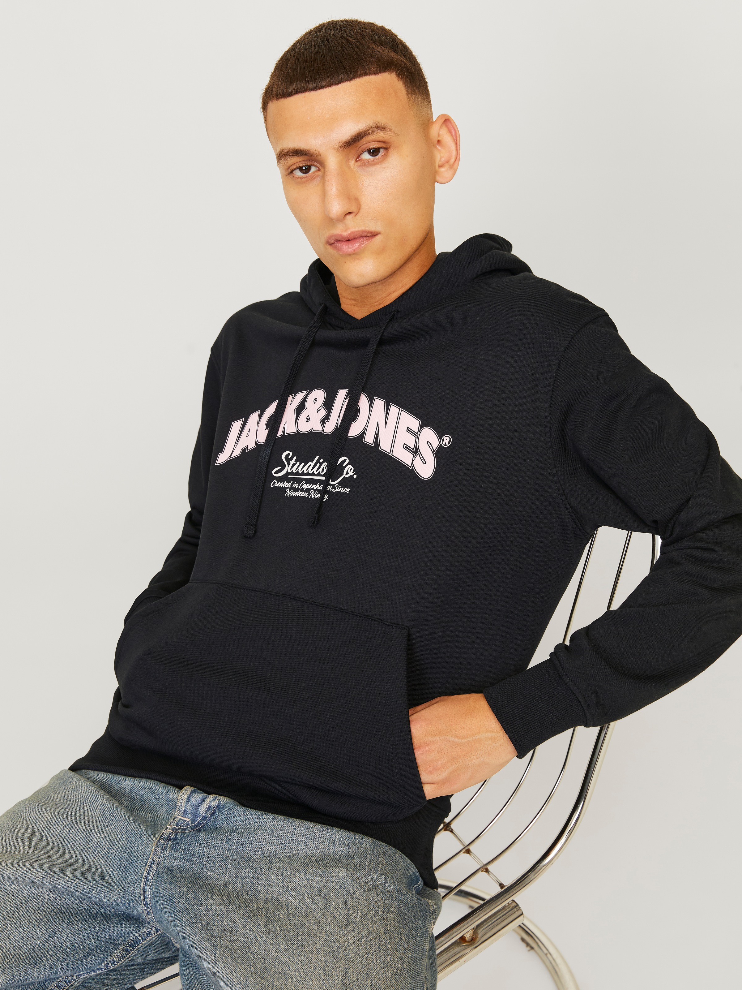 Jack & Jones Kapuzensweatshirt »JORBRONX ARCH BIG SWEAT HOOD«