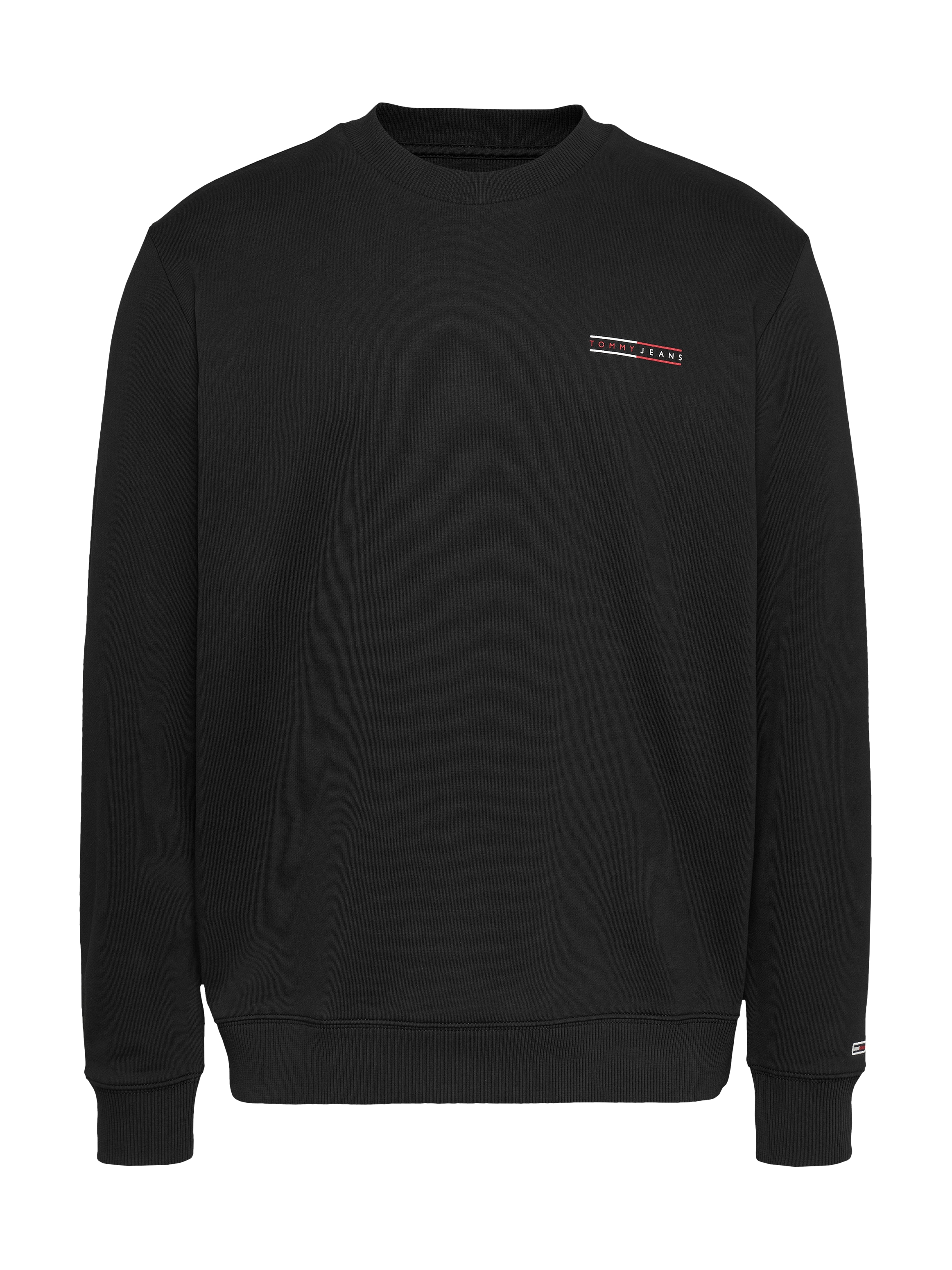 Tommy Jeans Sweatshirt »TJM REG ENTRY GRAPHIC CREW EXT«, leicht überschnittene Schultern, kleiner Print auf der Brust