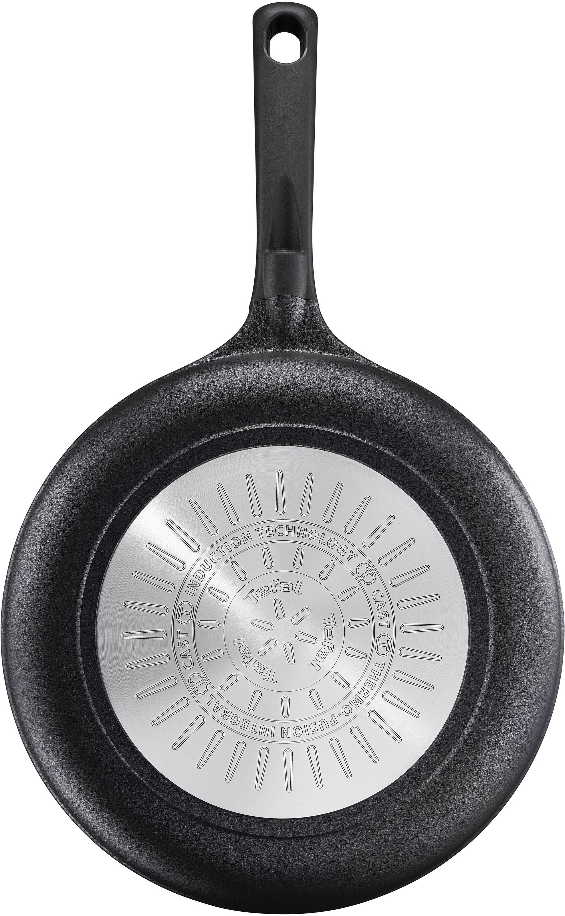 Thumbnail - Tefal Bratpfanne "Trattoria Pro", Aluminiumguss, (1 tlg.), Robust, Antihaftversiegelung, Temperaturanzeiger, Induktion