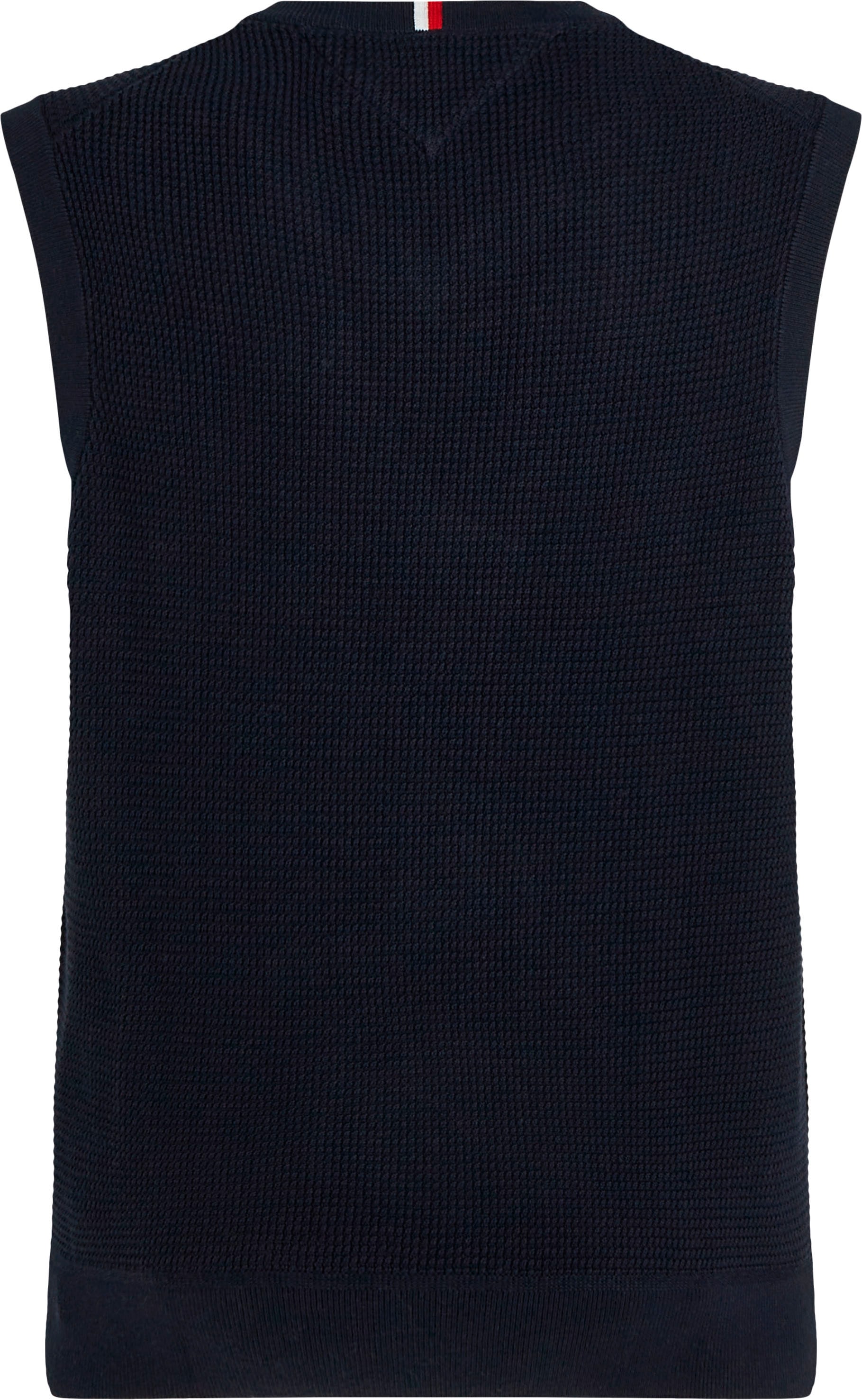 Tommy Hilfiger Pullunder »REFINED STRUCTURE VEST«, mit feiner Struktur