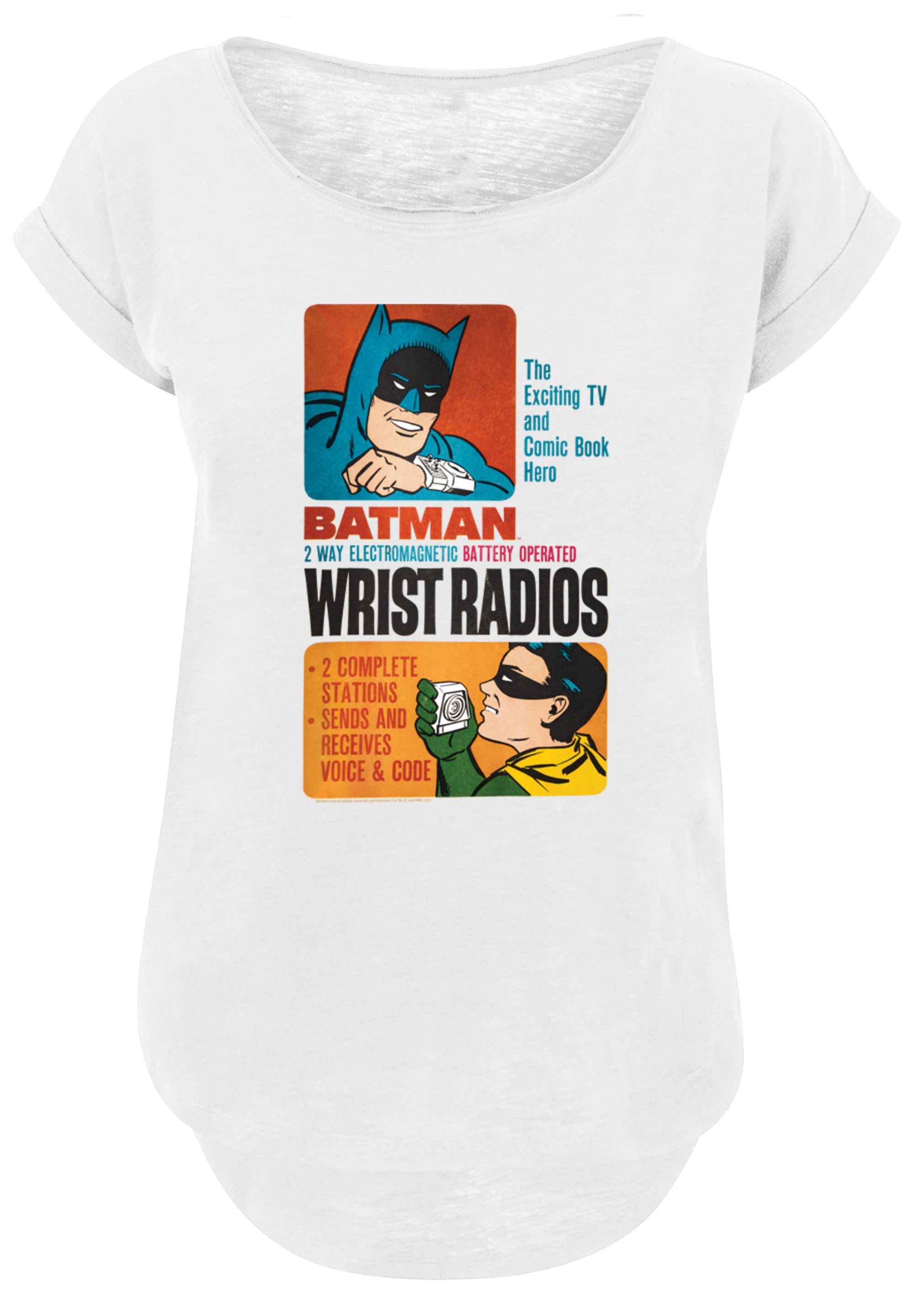 F4NT4STIC T-Shirt »DC Comics Superhelden Batman TV Serie Wrist Radios«, Print