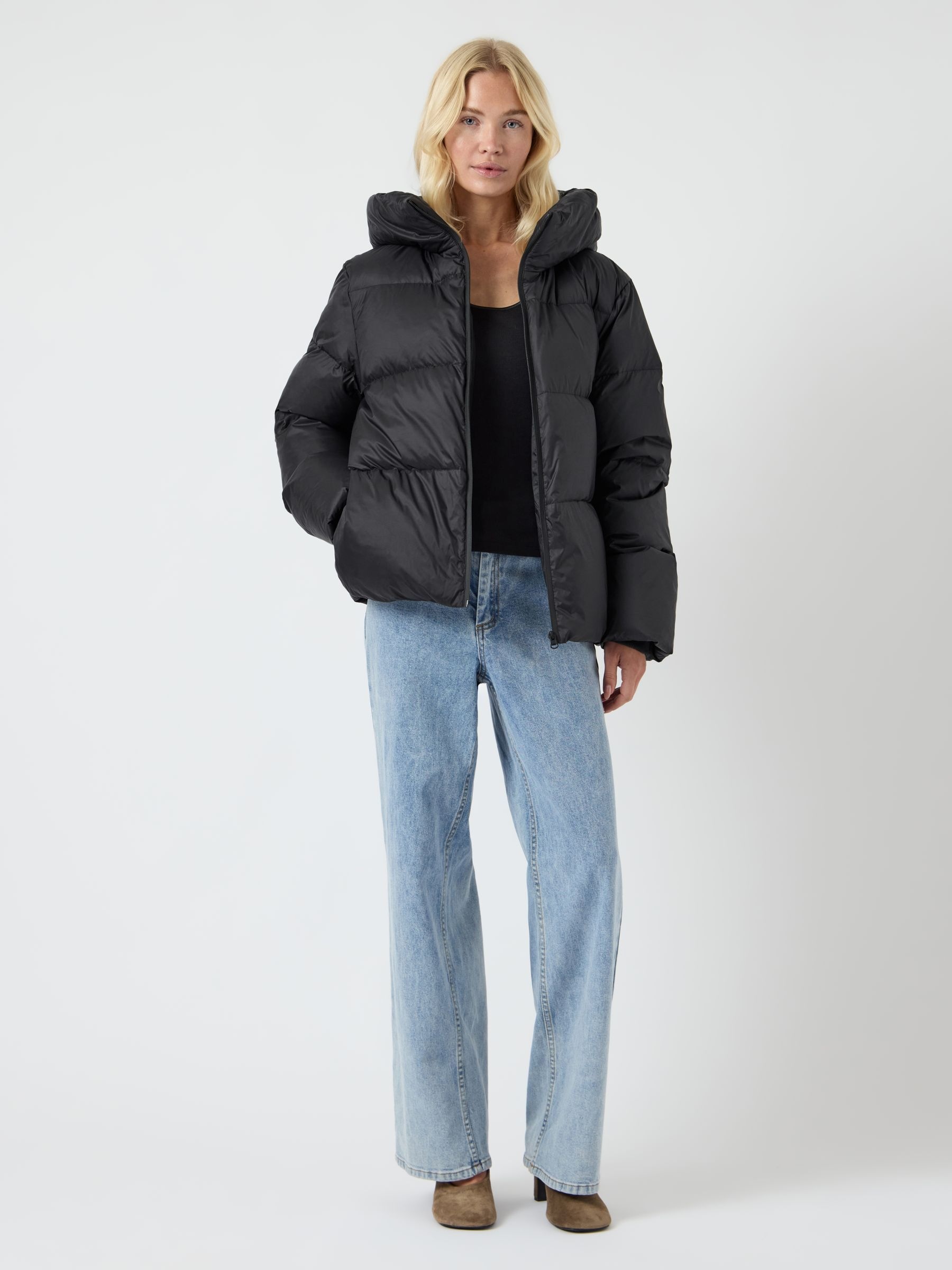 Thumbnail - Y.A.S Steppjacke "YASPOPPEL DOWN BLEND JACKET S. NOOS" mit Kapuze