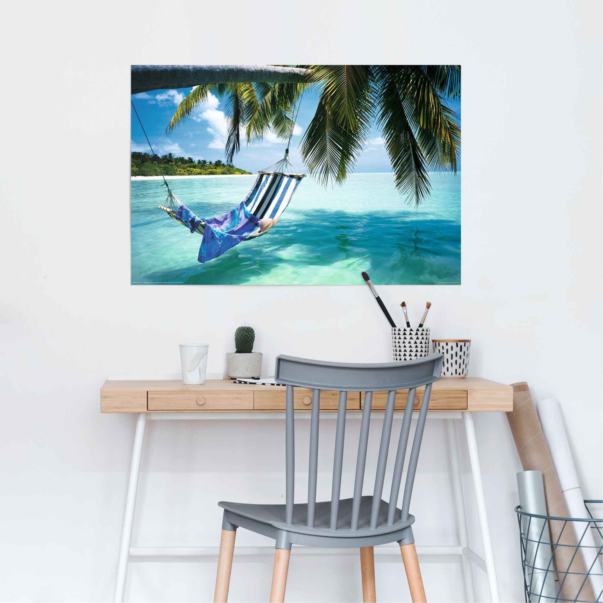 Reinders Poster "Hängematte am Strand", (1 St.) günstig online kaufen