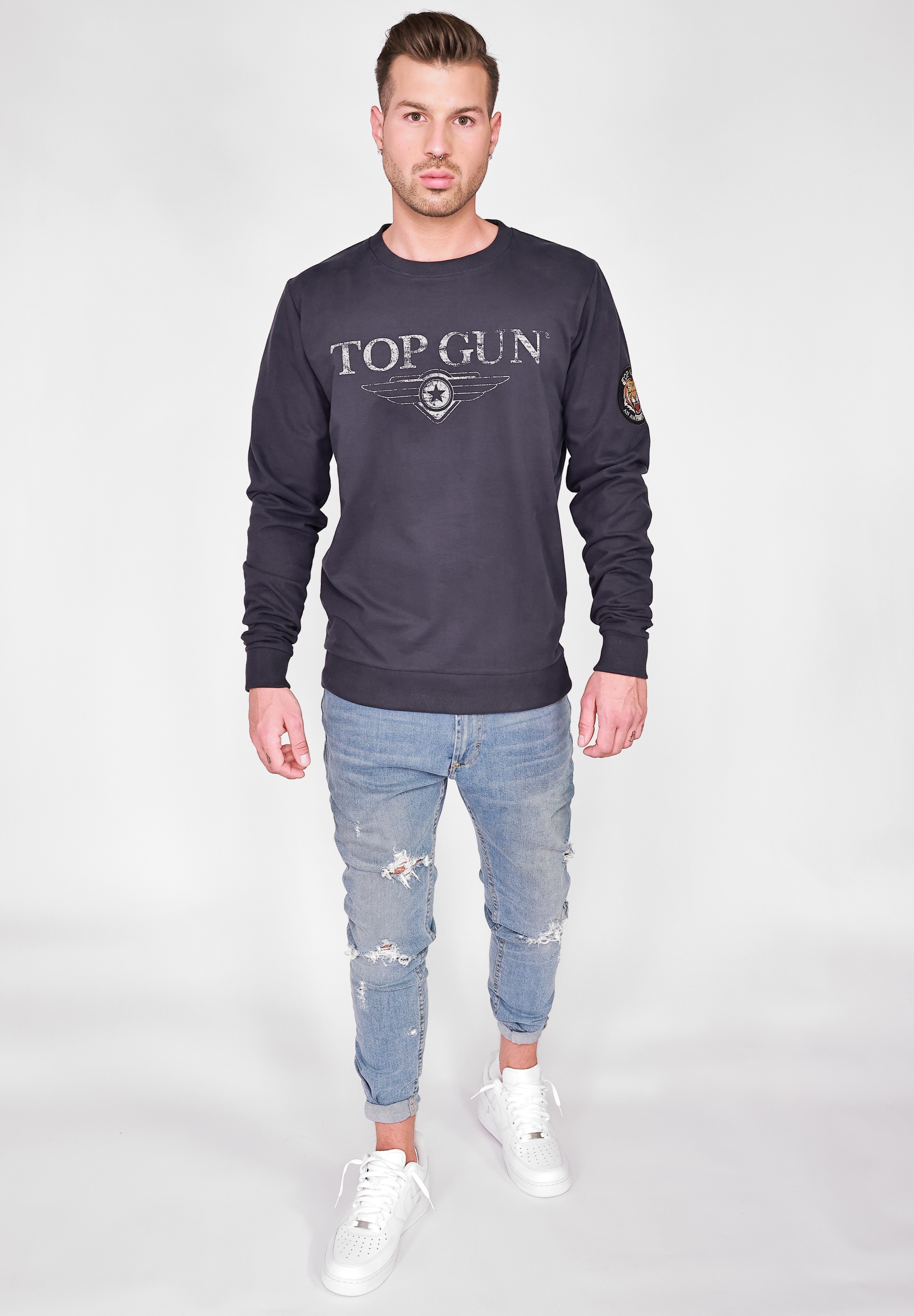 TOP GUN Sweater »TG20213005« ▷ für | BAUR