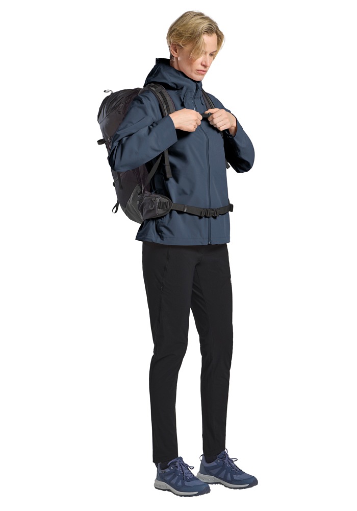 Jack Wolfskin Funktionsjacke »HIGHEST PEAK 3L JKT W«, mit Kapuze